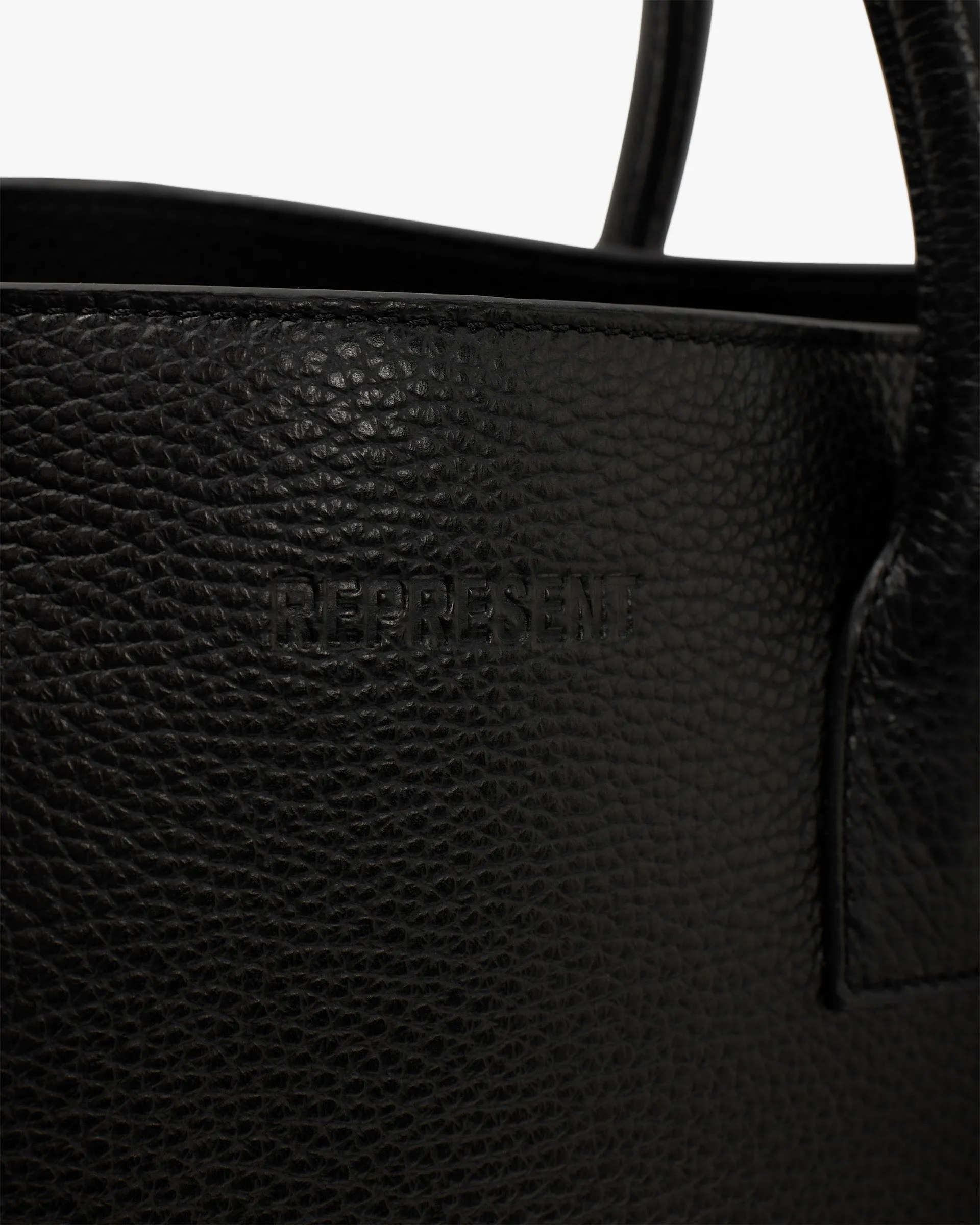 Leather Tote Bag - Textured Black sold by Represent product image thumbnail 3