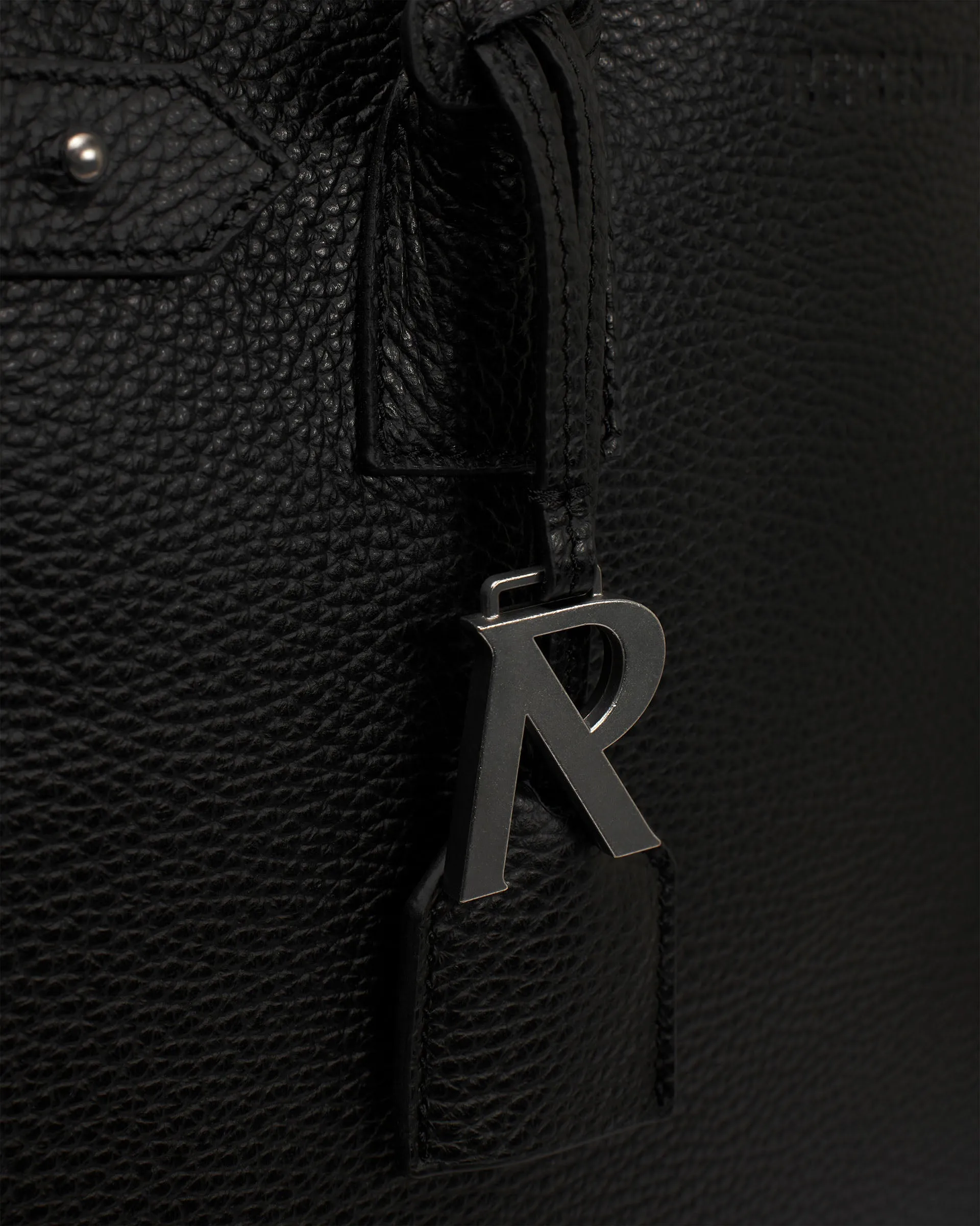 Leather Tote Bag - Textured Black sold by Represent product image thumbnail 4