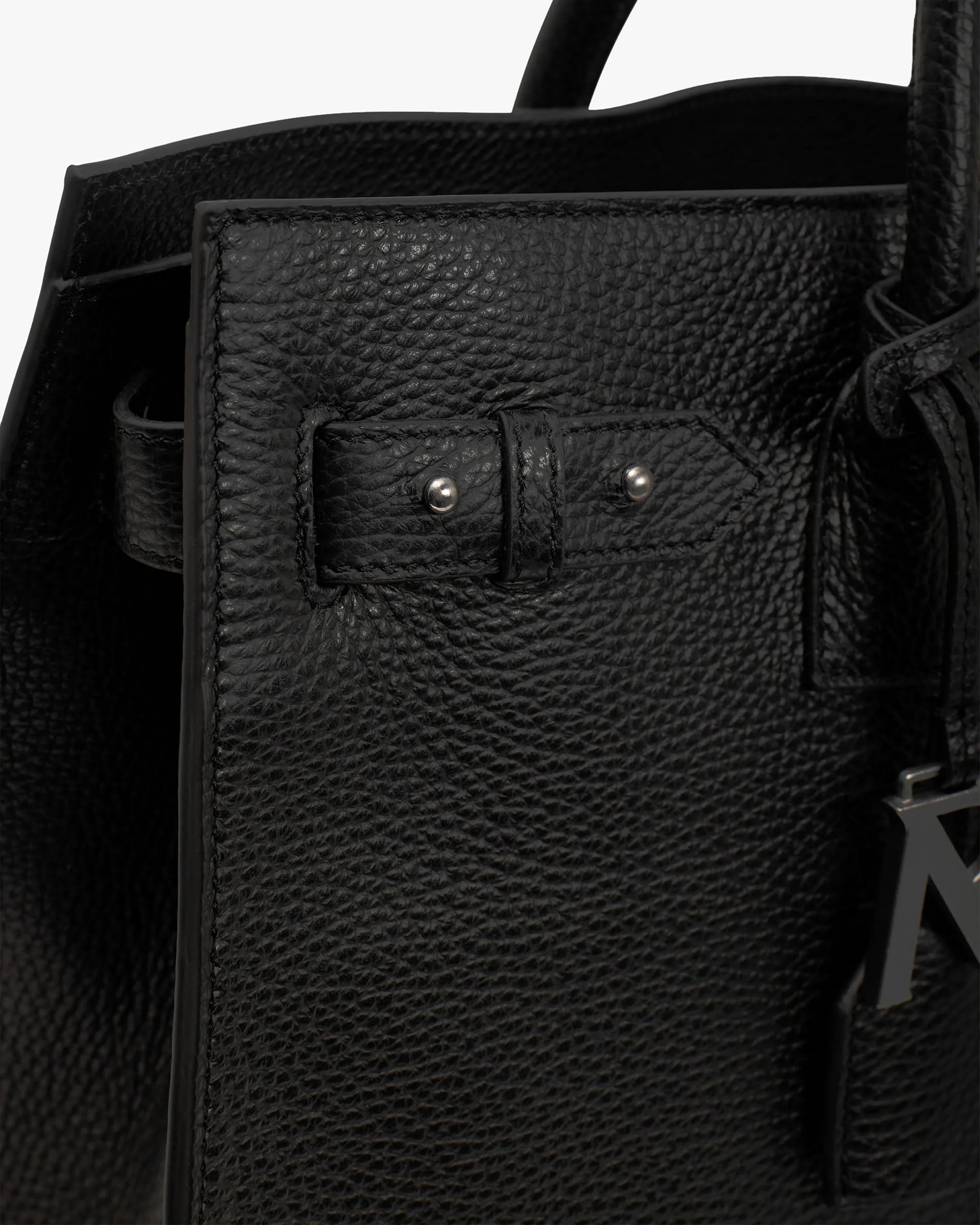 Leather Tote Bag - Textured Black sold by Represent product image thumbnail 5