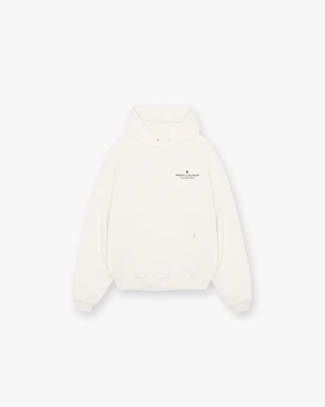 LA Store Hoodie - Flat White made by Represent