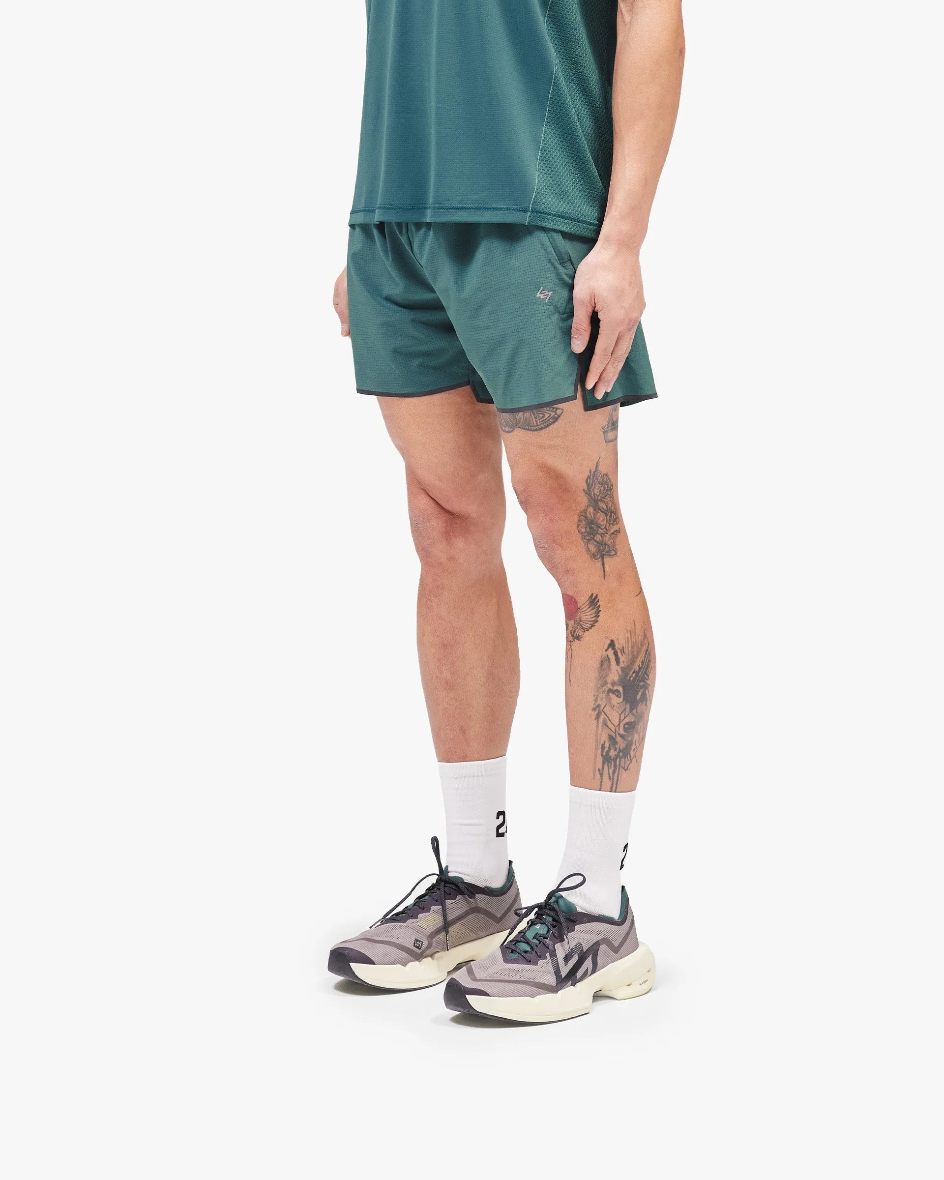 247 Aero Shorts - Teal sold by Represent product image thumbnail 4