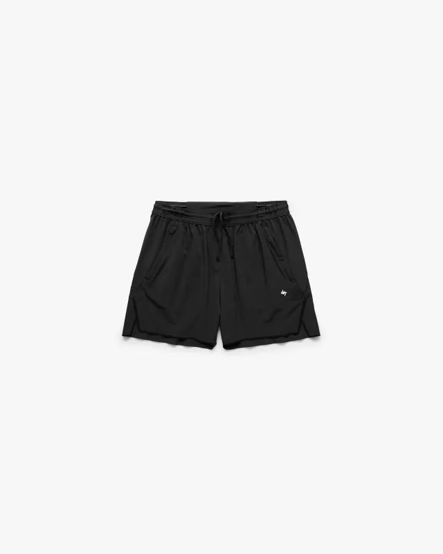 247 Aero Shorts - Jet Black made by Represent