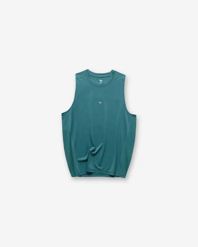 247 Numbers Vest - Teal made by Represent