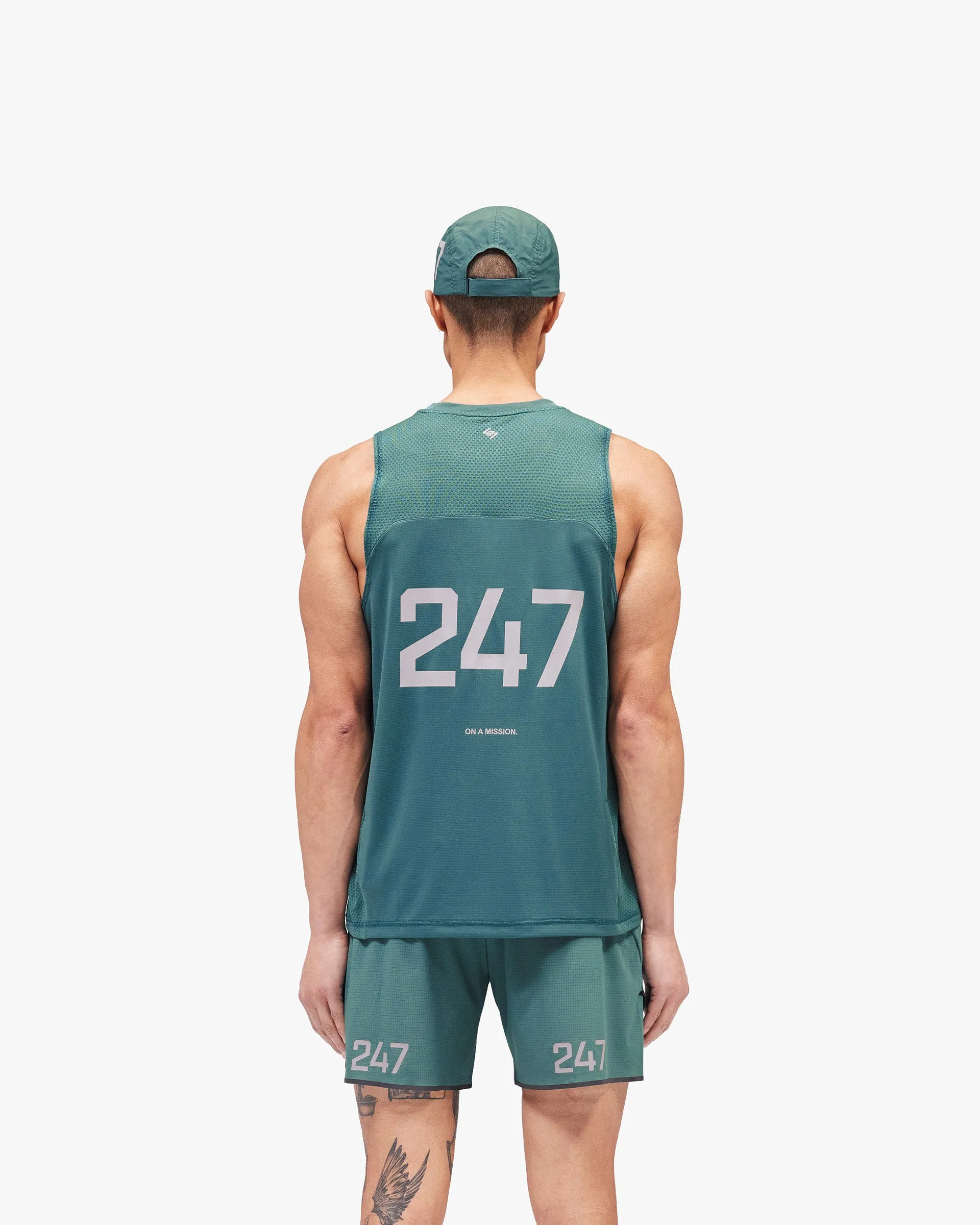 247 Numbers Vest - Teal sold by Represent product image thumbnail 5