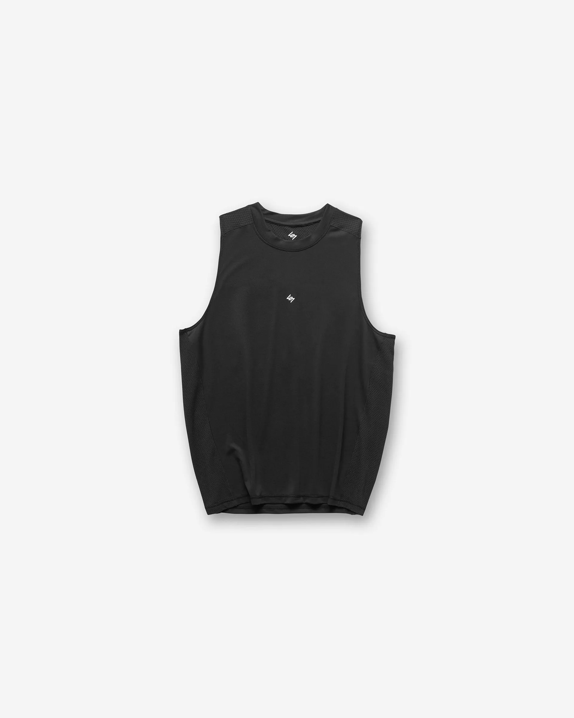 247 Numbers Vest - Jet Black sold by Represent