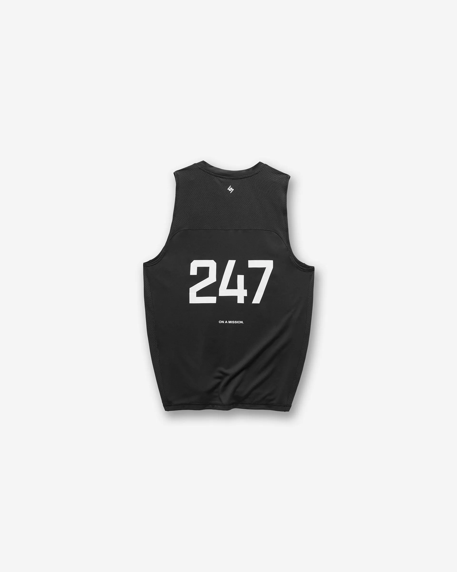 247 Numbers Vest - Jet Black sold by Represent product image thumbnail 2