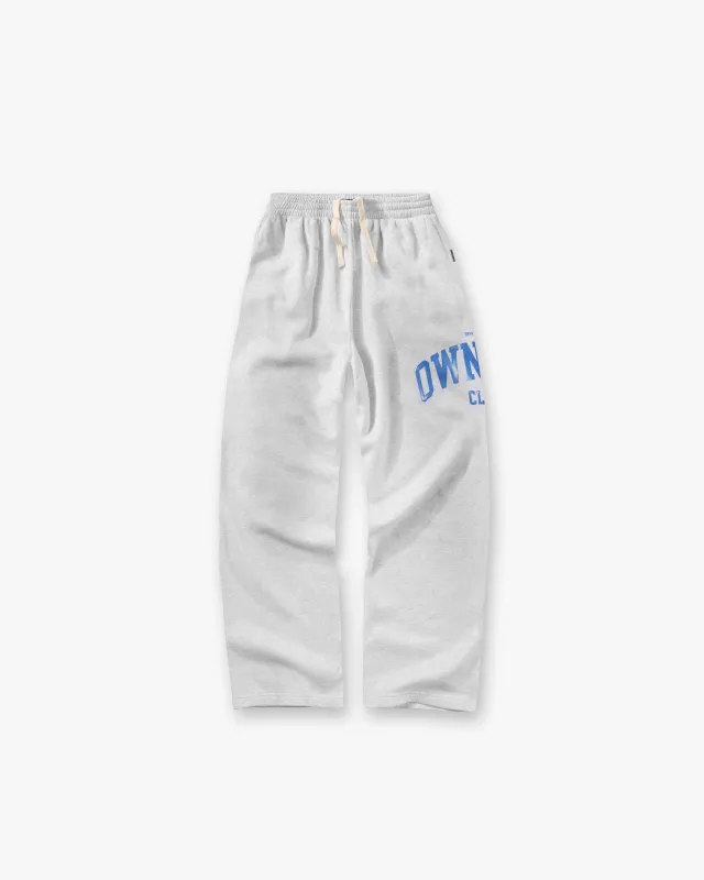 Represent Owners Club Sweatpant - Sprayed Ice Grey Marl made by Represent