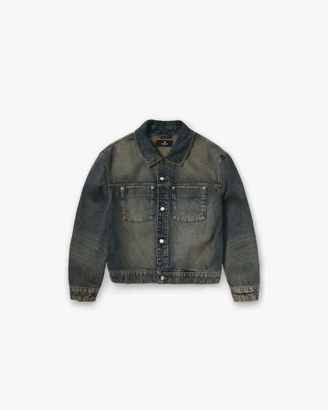 Denim Trucker - Blue Cream made by Represent