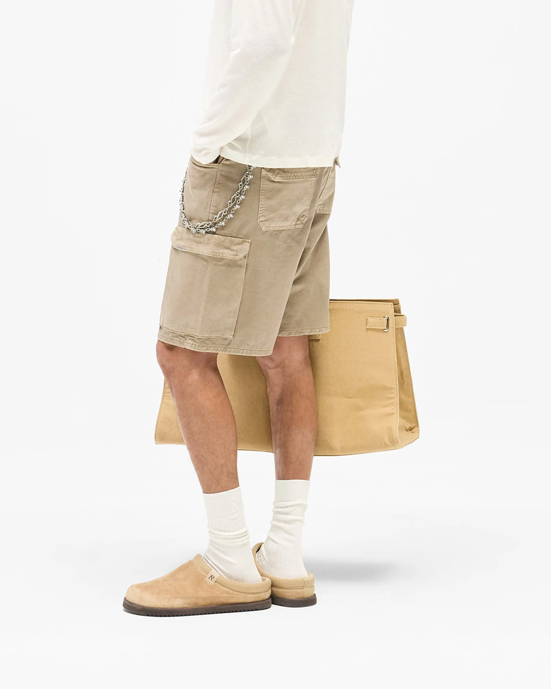 Loaded Cargo Short - Beige sold by Represent product image thumbnail 5