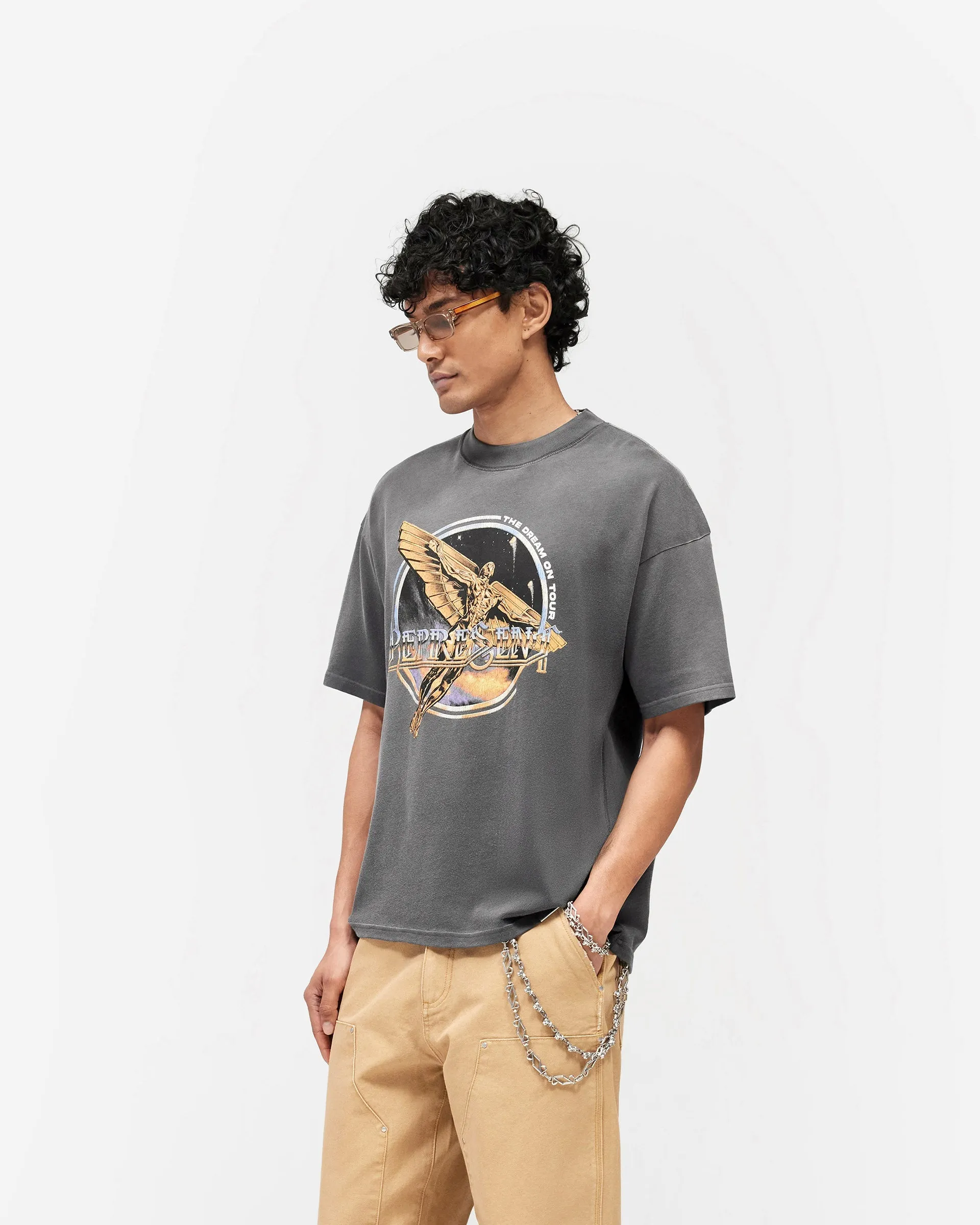 Golden Tour T-Shirt - Sun Fade Grey sold by Represent product image thumbnail 4