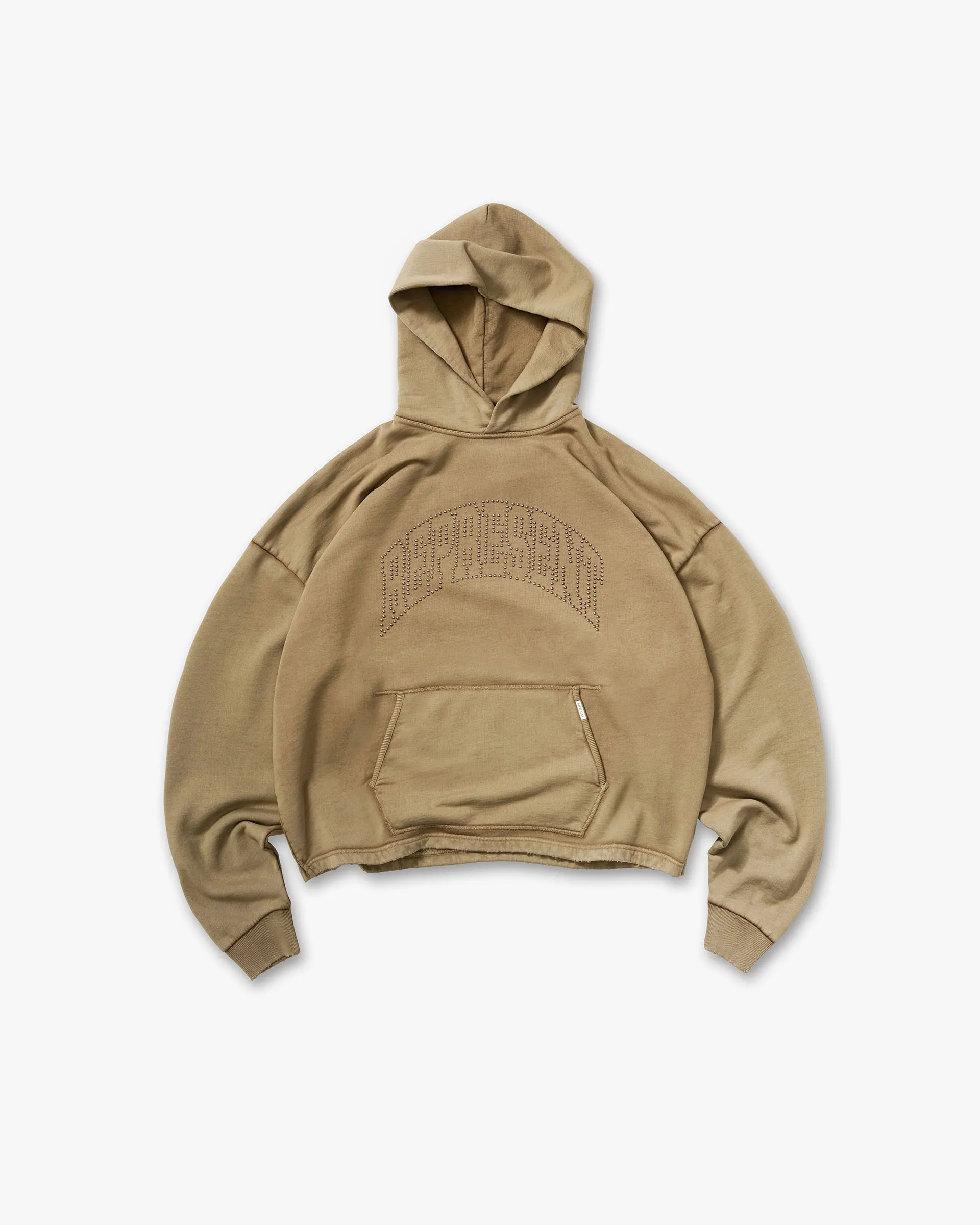 Represent Embellished Hoodie - Vintage Khaki sold by Represent
