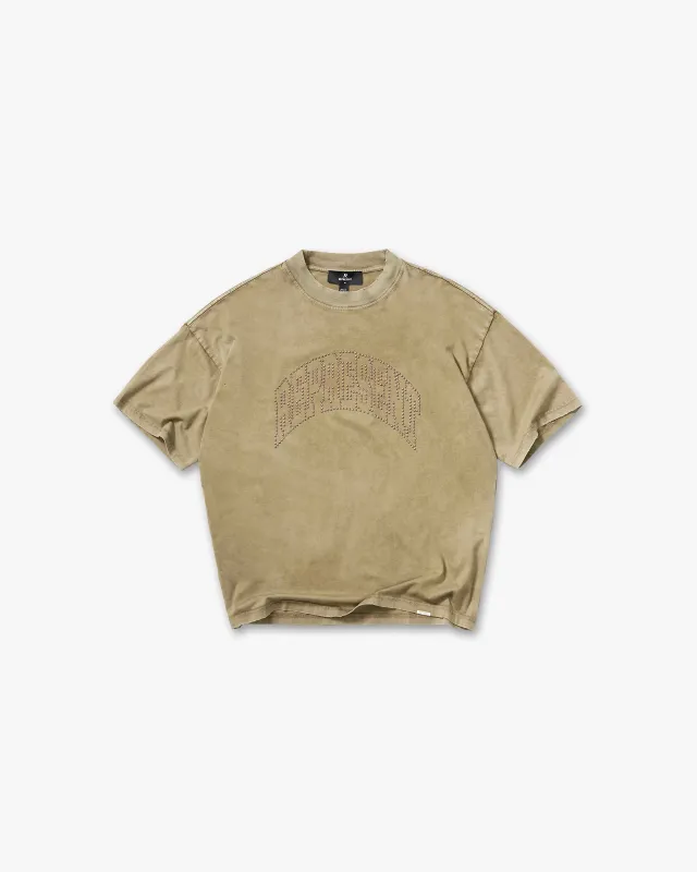 Embellished Represent T-Shirt - Vintage Khaki made by Represent
