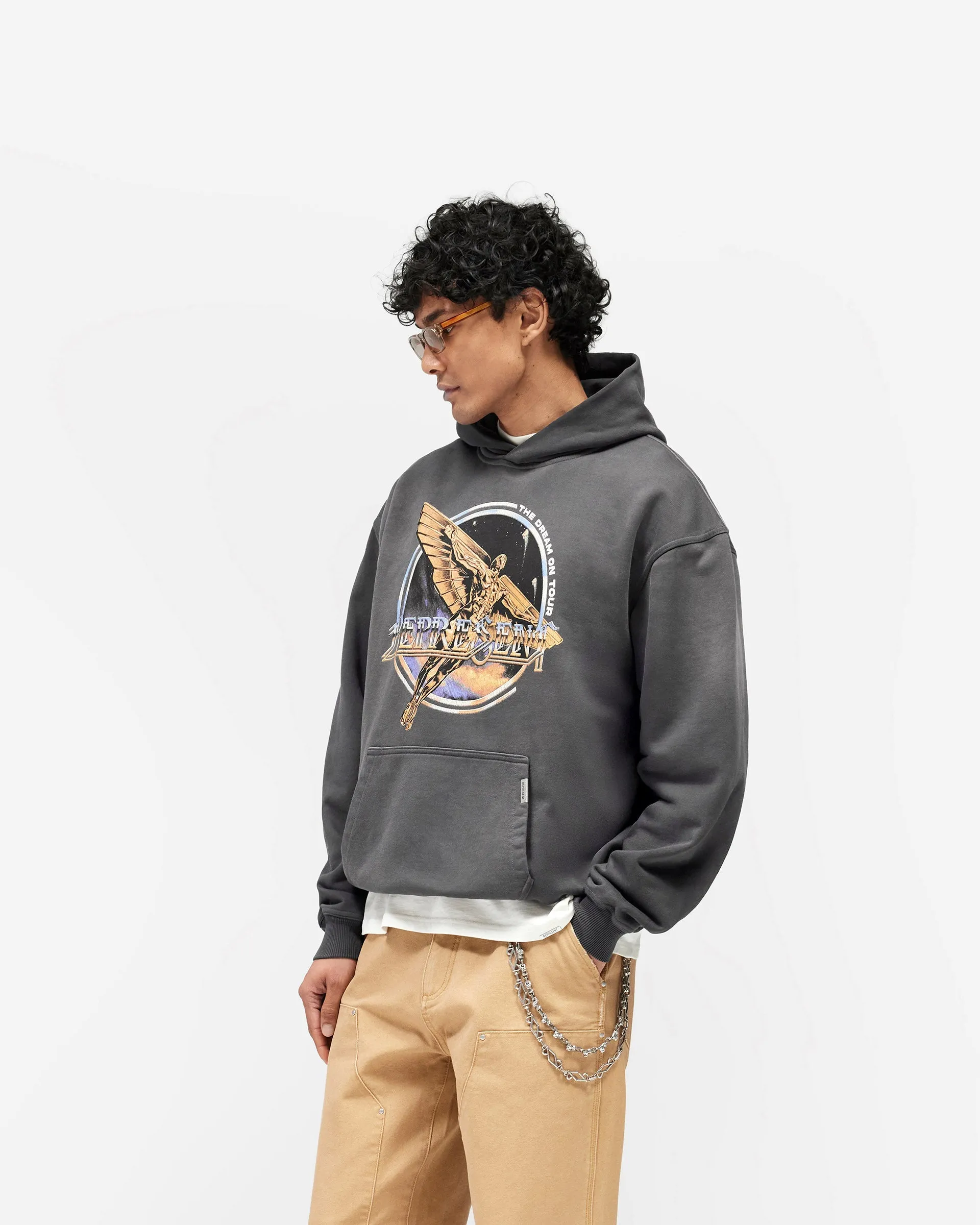 Golden Tour Hoodie - Sun Fade Grey sold by Represent product image thumbnail 4
