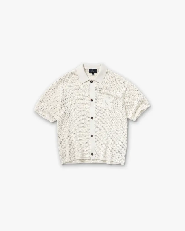 Pico Knit Shirt - Ecru made by Represent