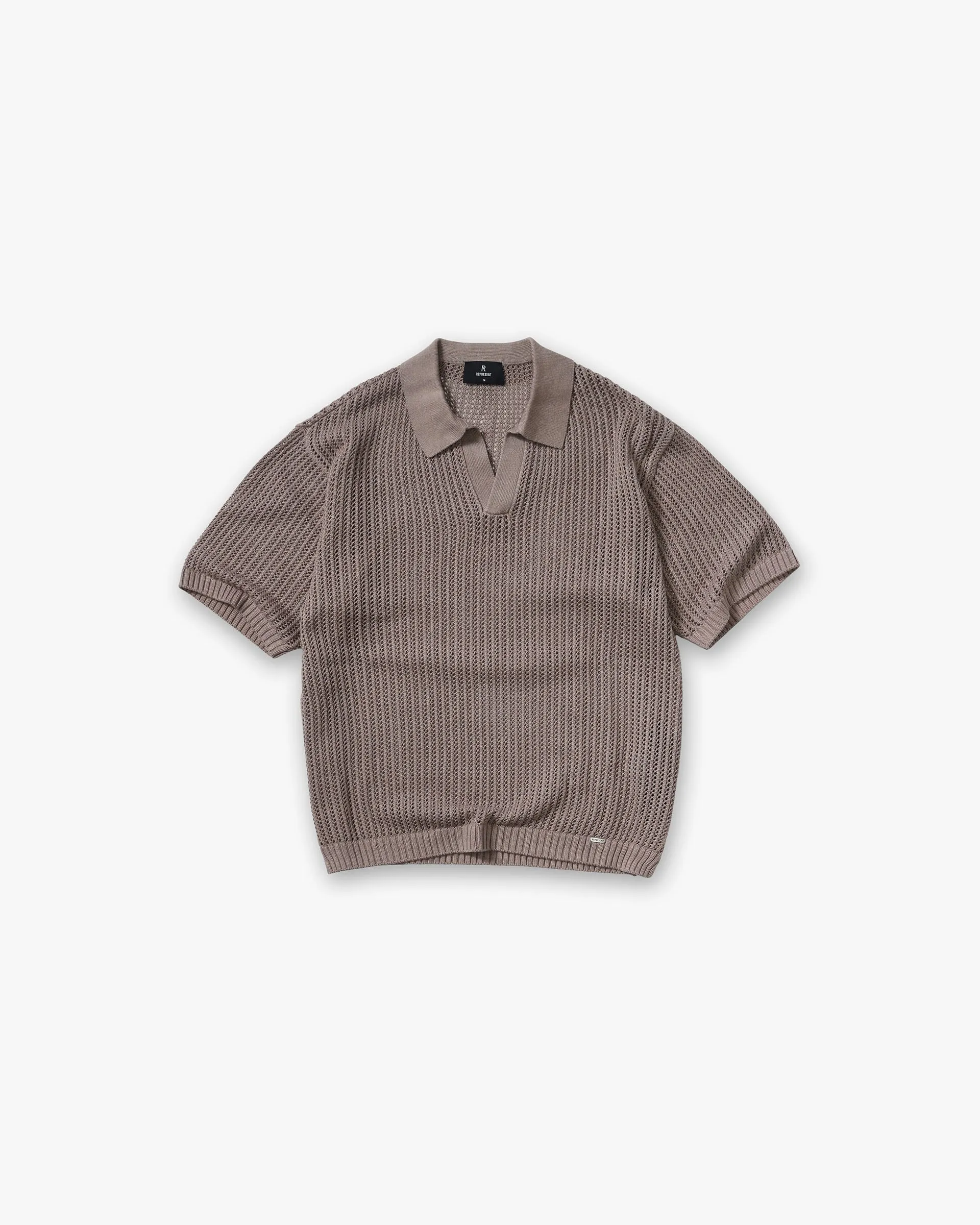 Beverly Knit Polo - Vintage Khaki sold by Represent