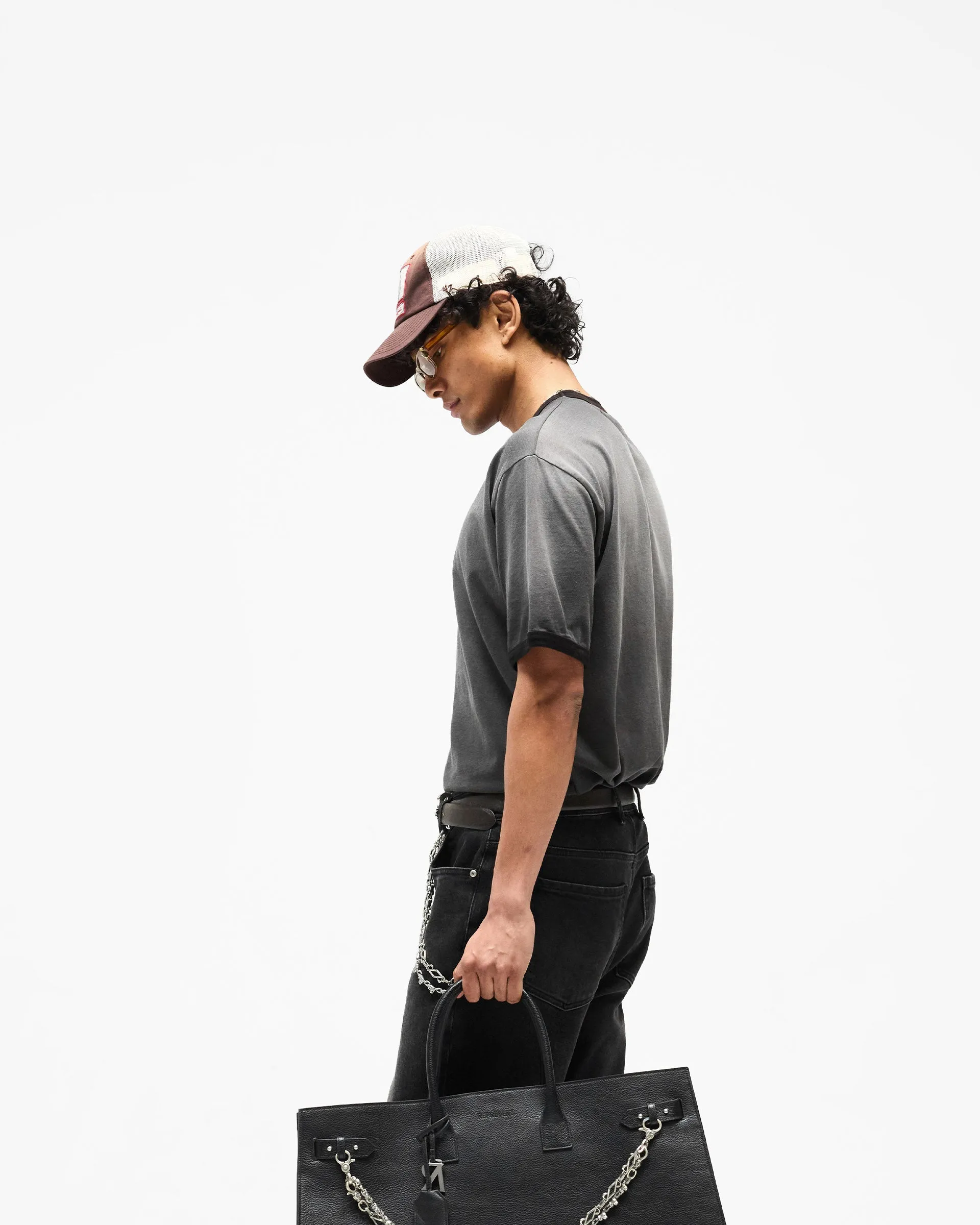 Represent Ringer T-Shirt - Stained Black sold by Represent product image thumbnail 4