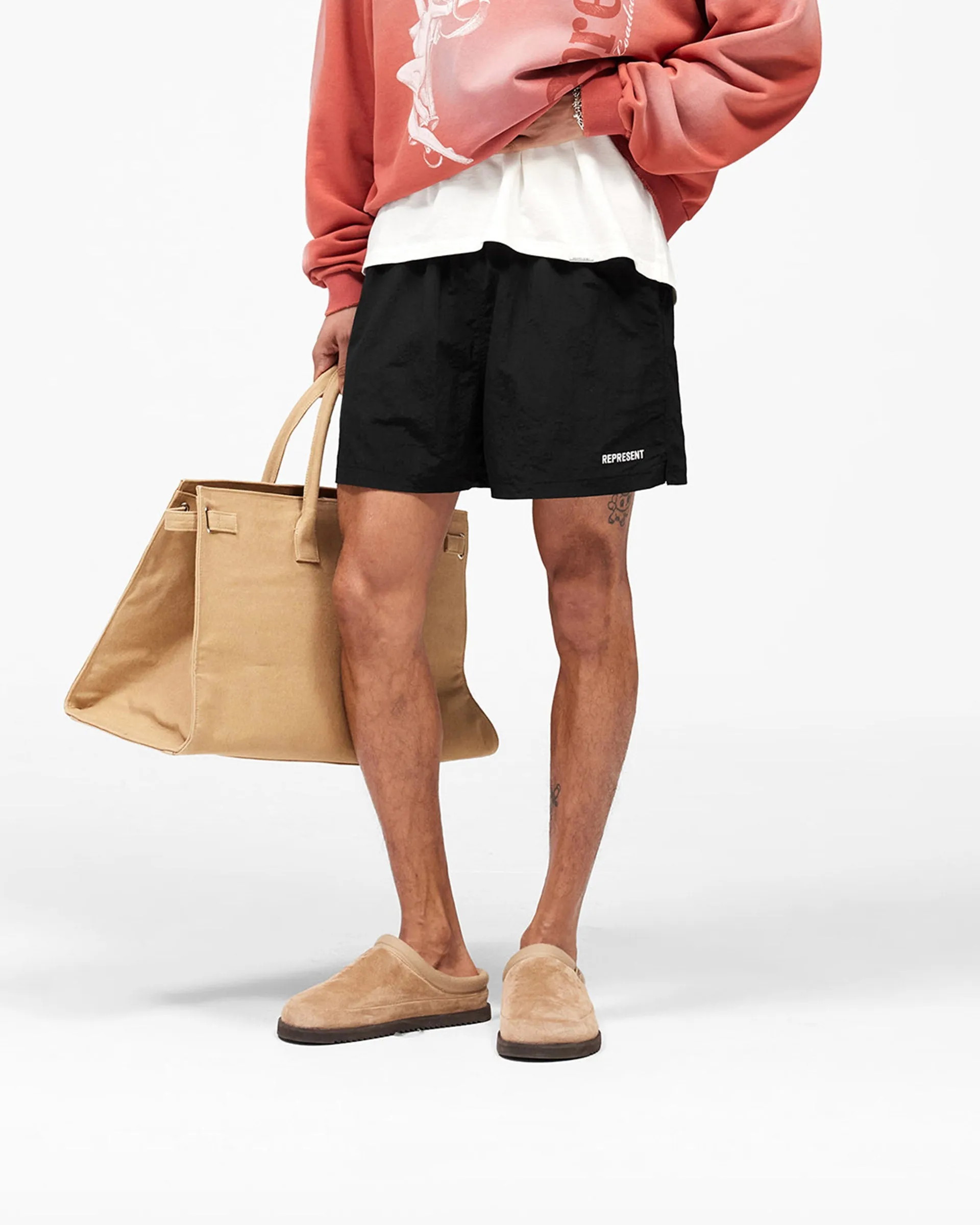 Represent Swim Short - Jet Black sold by Represent product image thumbnail 4