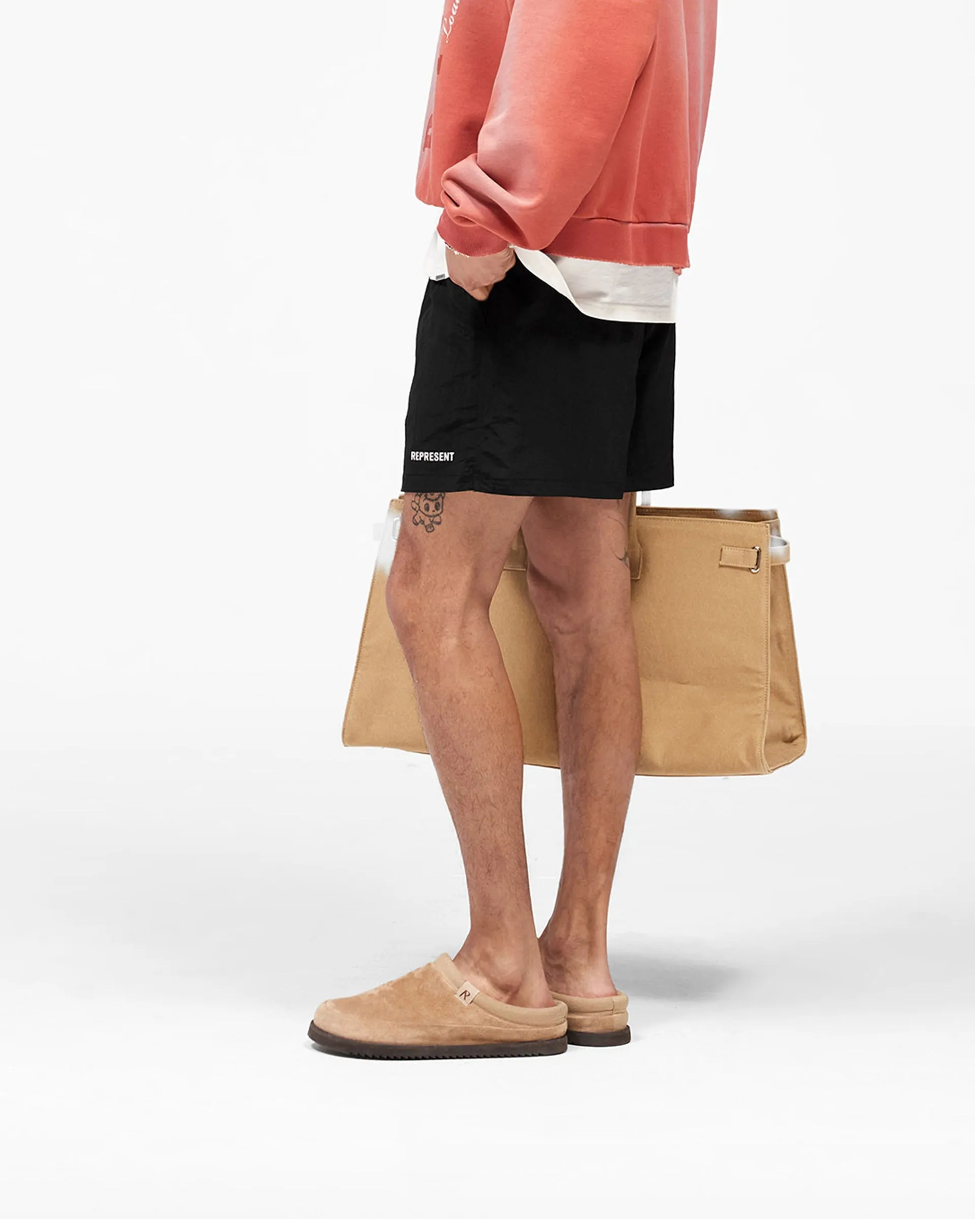 Represent Swim Short - Jet Black sold by Represent product image thumbnail 5