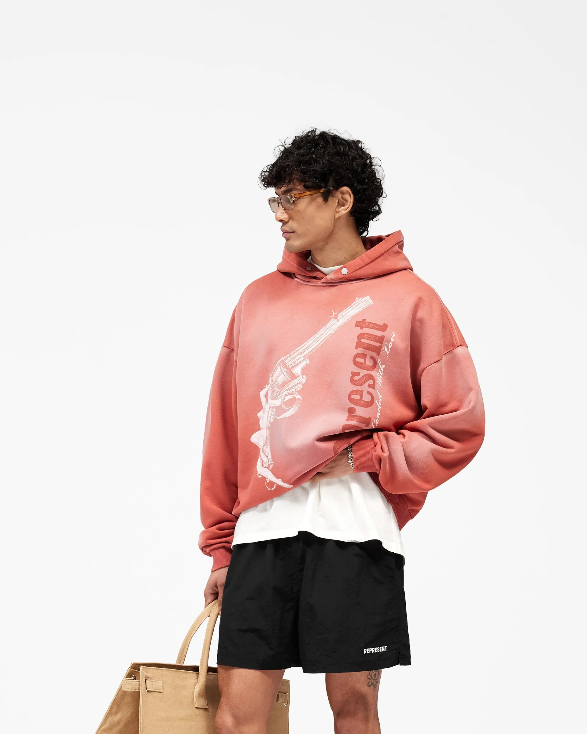 Loaded With Love Hoodie - Withered Rose sold by Represent product image thumbnail 4