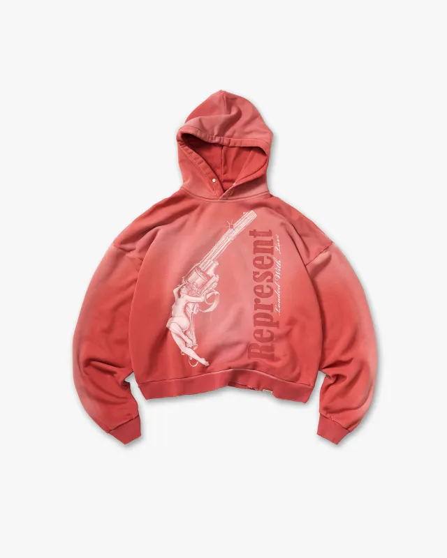 Loaded With Love Hoodie - Withered Rose made by Represent