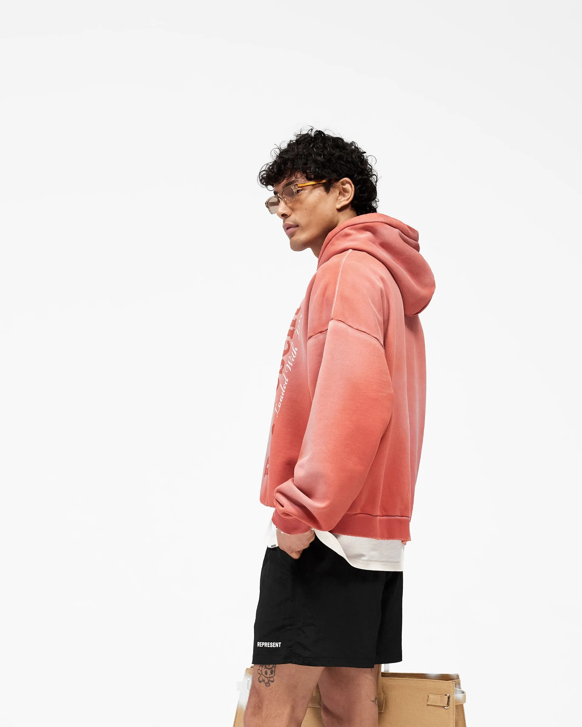 Loaded With Love Hoodie - Withered Rose sold by Represent product image thumbnail 5