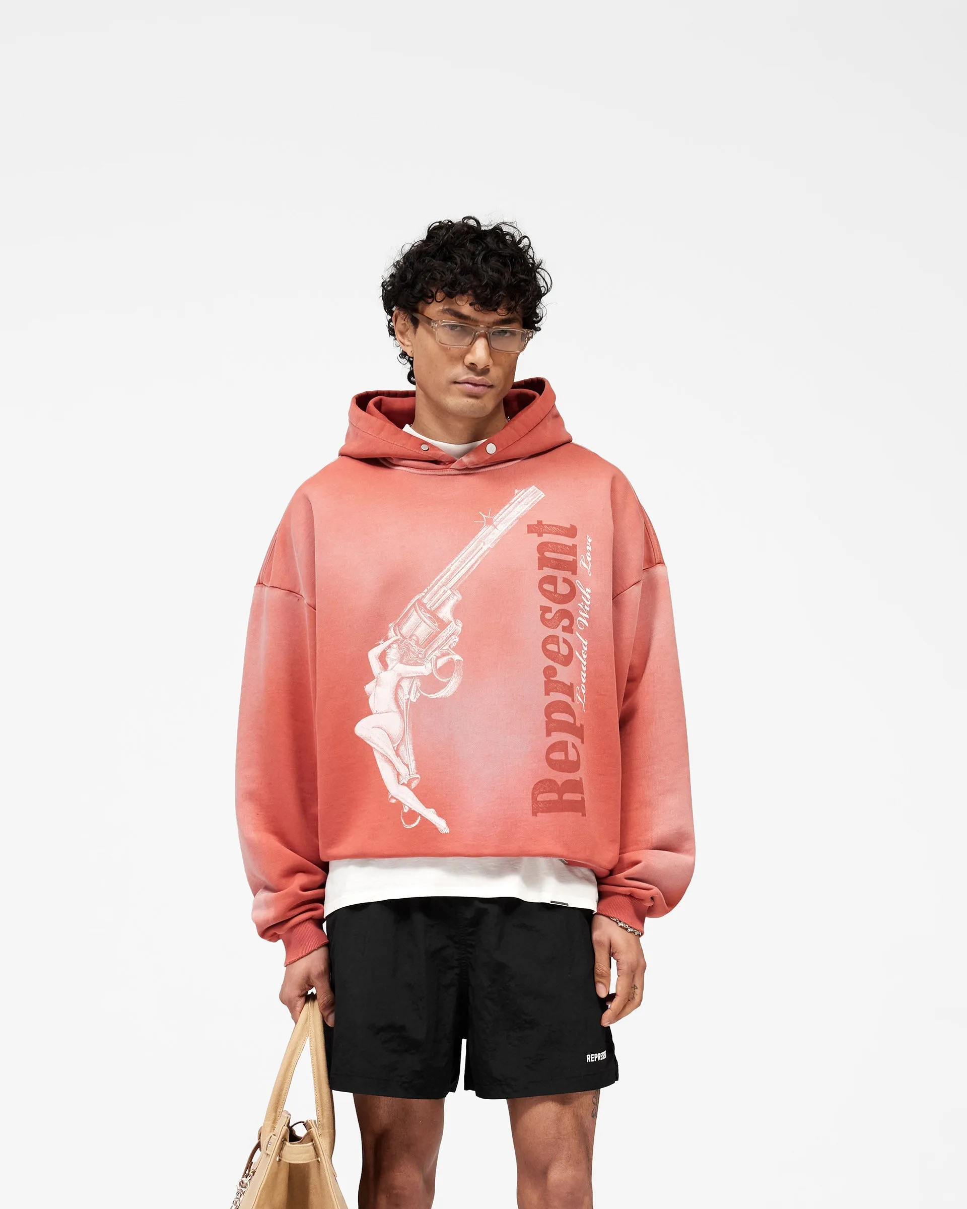 Loaded With Love Hoodie - Withered Rose sold by Represent product image thumbnail 3