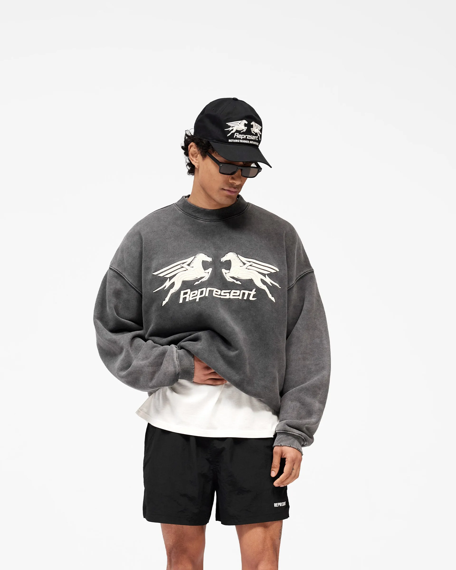 Pegasus Sweatshirt - Vintage Grey sold by Represent product image thumbnail 2