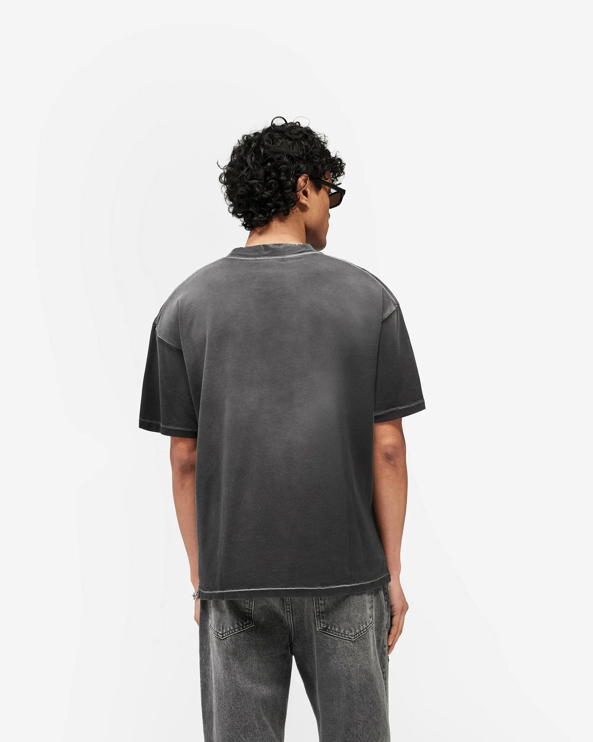 Loaded With Love T-Shirt - Stained Black sold by Represent product image thumbnail 4