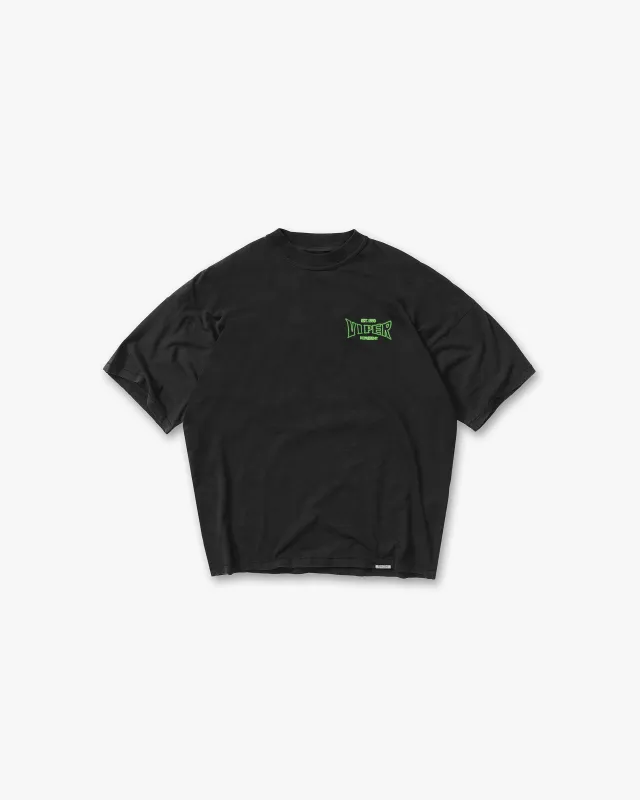Represent x The Viper Room Glow T-Shirt - Vintage Black made by Represent