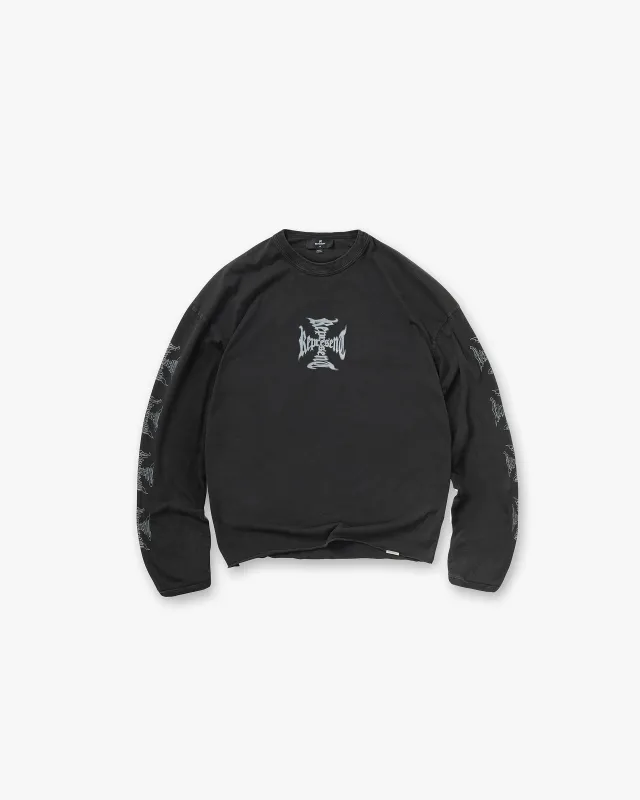 MH Long Sleeve T-Shirt - Faded Black made by Represent