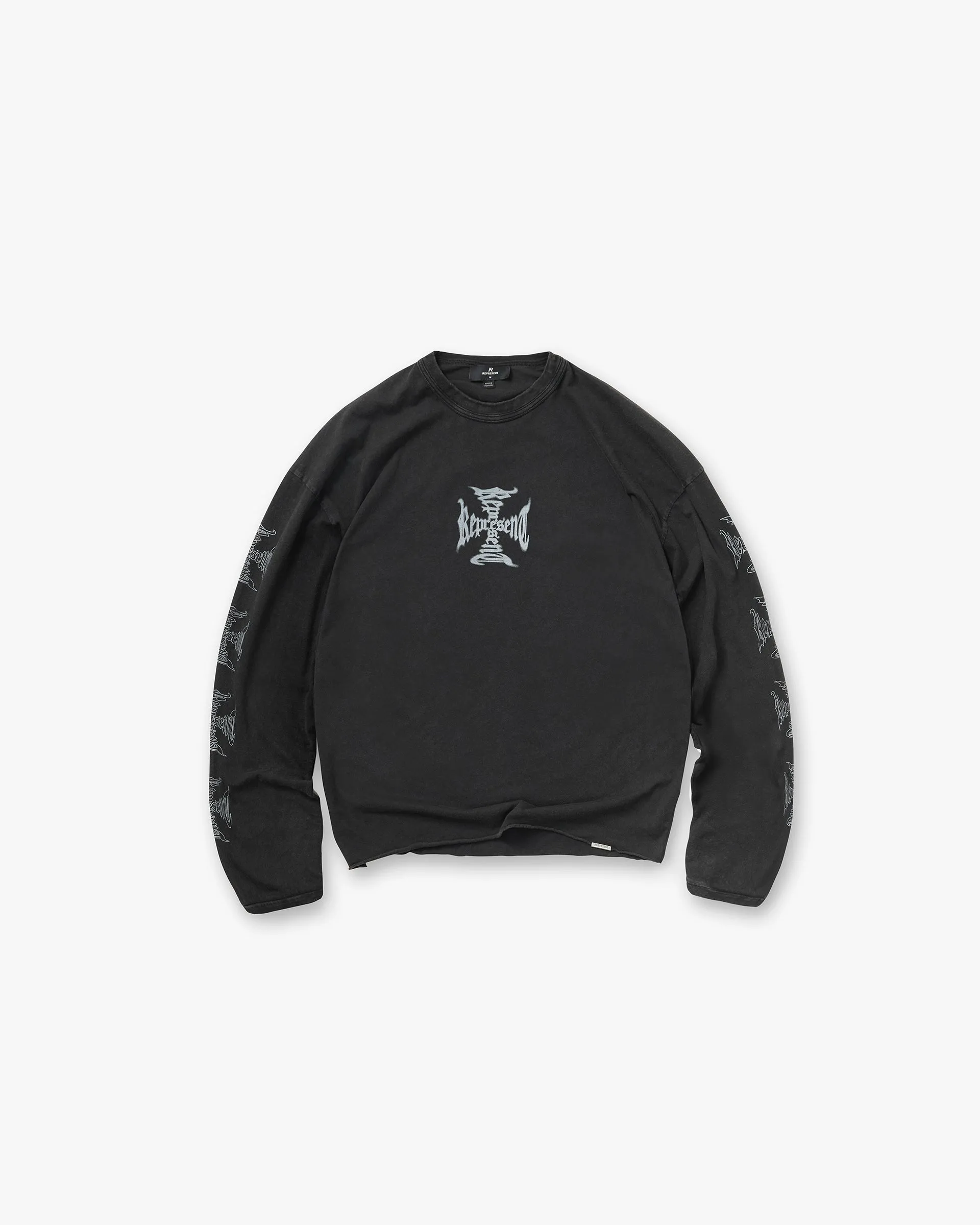 MH Long Sleeve T-Shirt - Faded Black sold by Represent