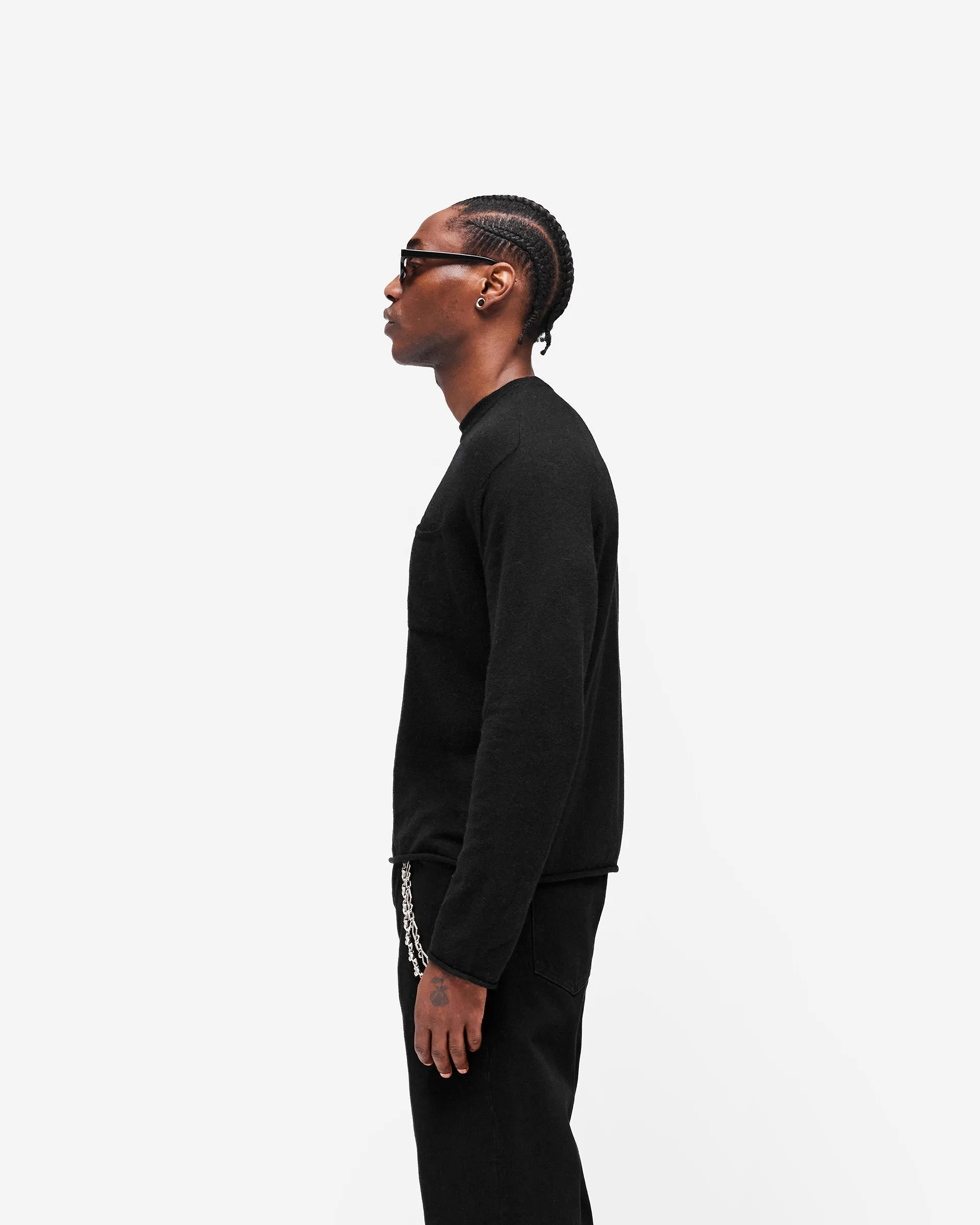 GH Knitted Long Sleeve Top - Jet Black sold by Represent product image thumbnail 5