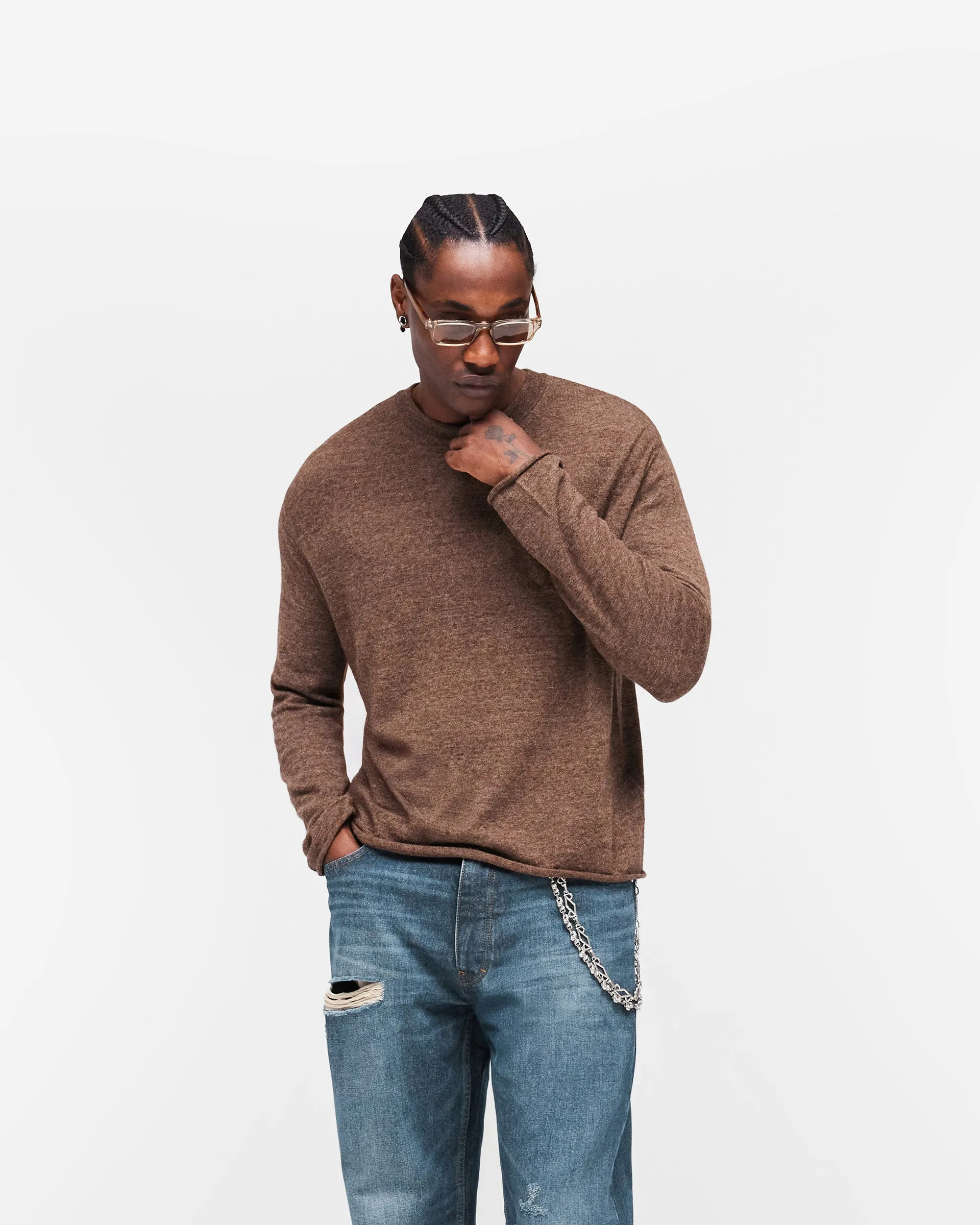 GH Knitted Long Sleeve Top - Espresso sold by Represent product image thumbnail 2