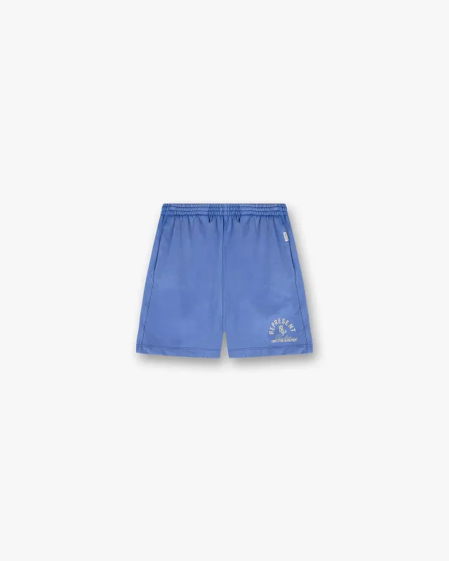 Competition Department Shorts - Bright Blue made by Represent