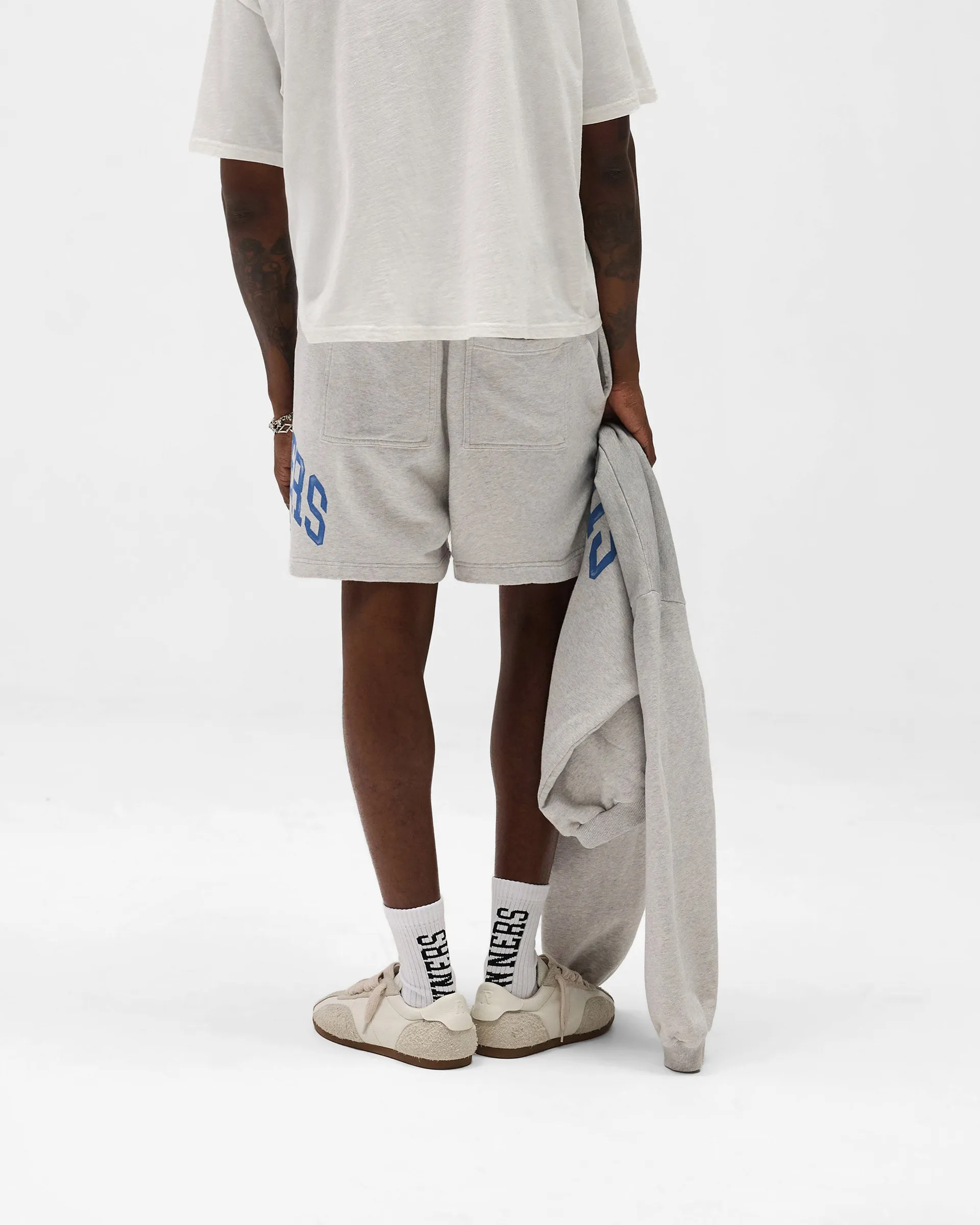 Represent Owners Club Shorts - Sprayed Ice Grey Marl sold by Represent product image thumbnail 4