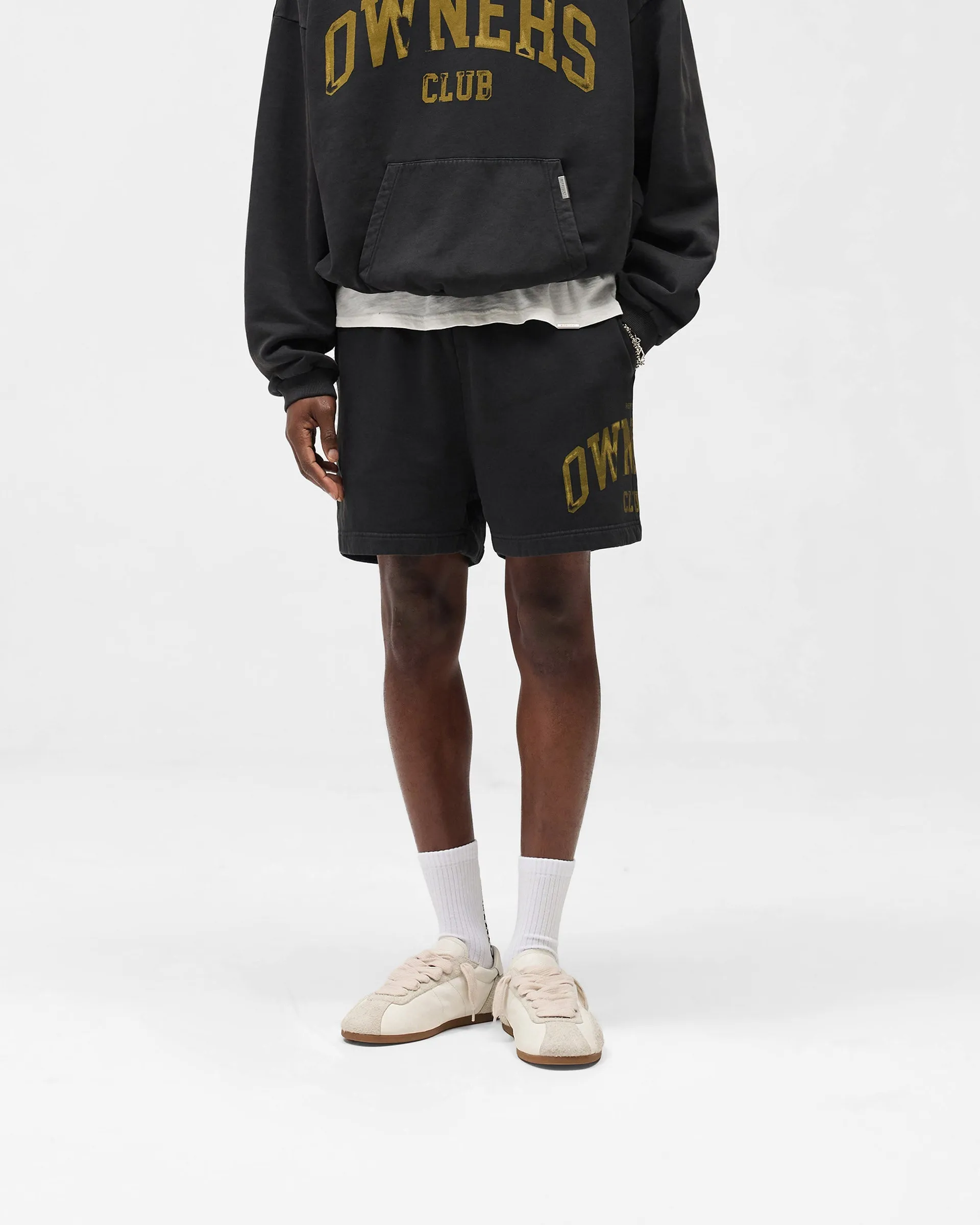 Represent Owners Club Shorts - Faded Black sold by Represent product image thumbnail 3