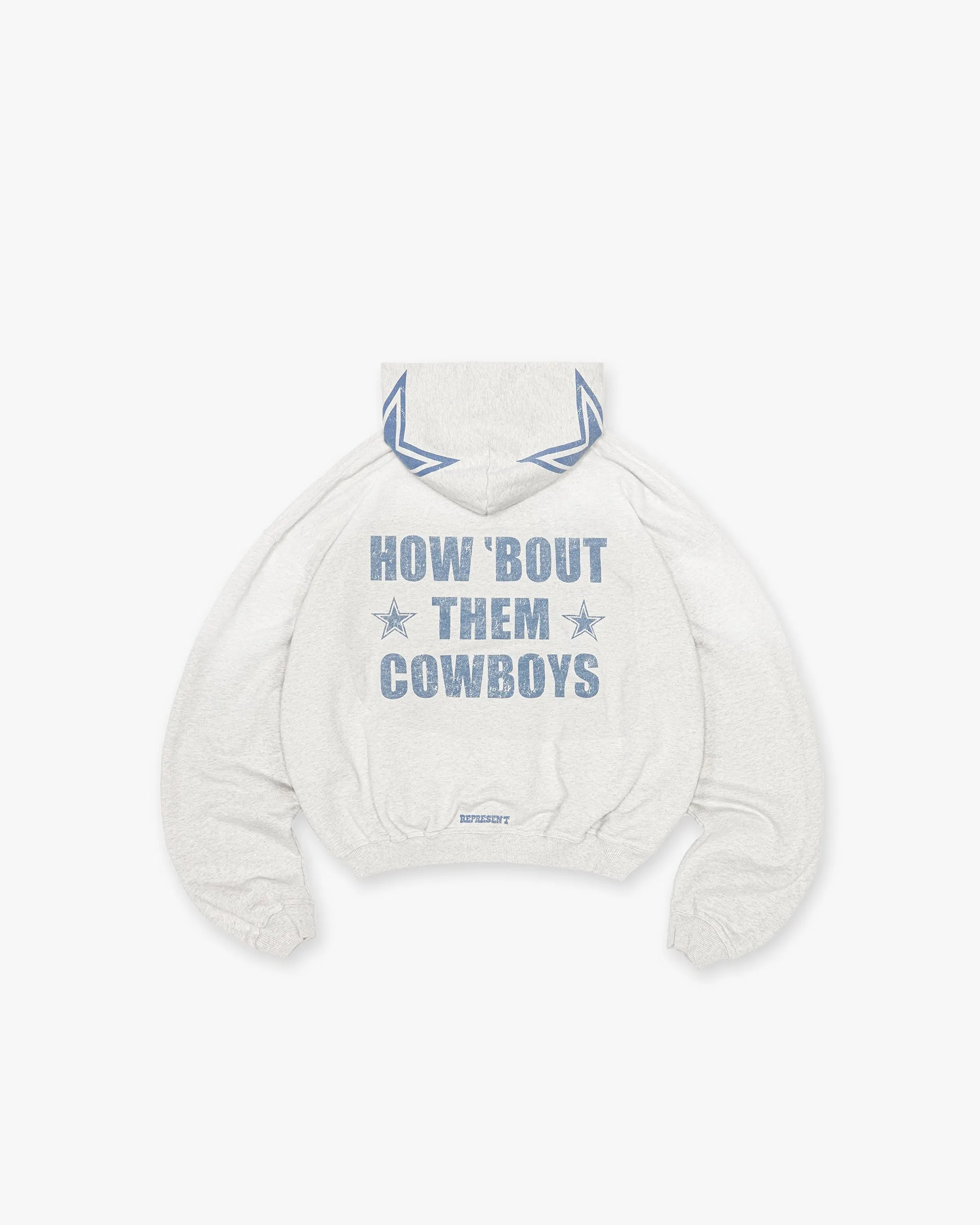 Dallas Cowboys x Represent Hoodie - Cream Marl sold by Represent product image thumbnail 2