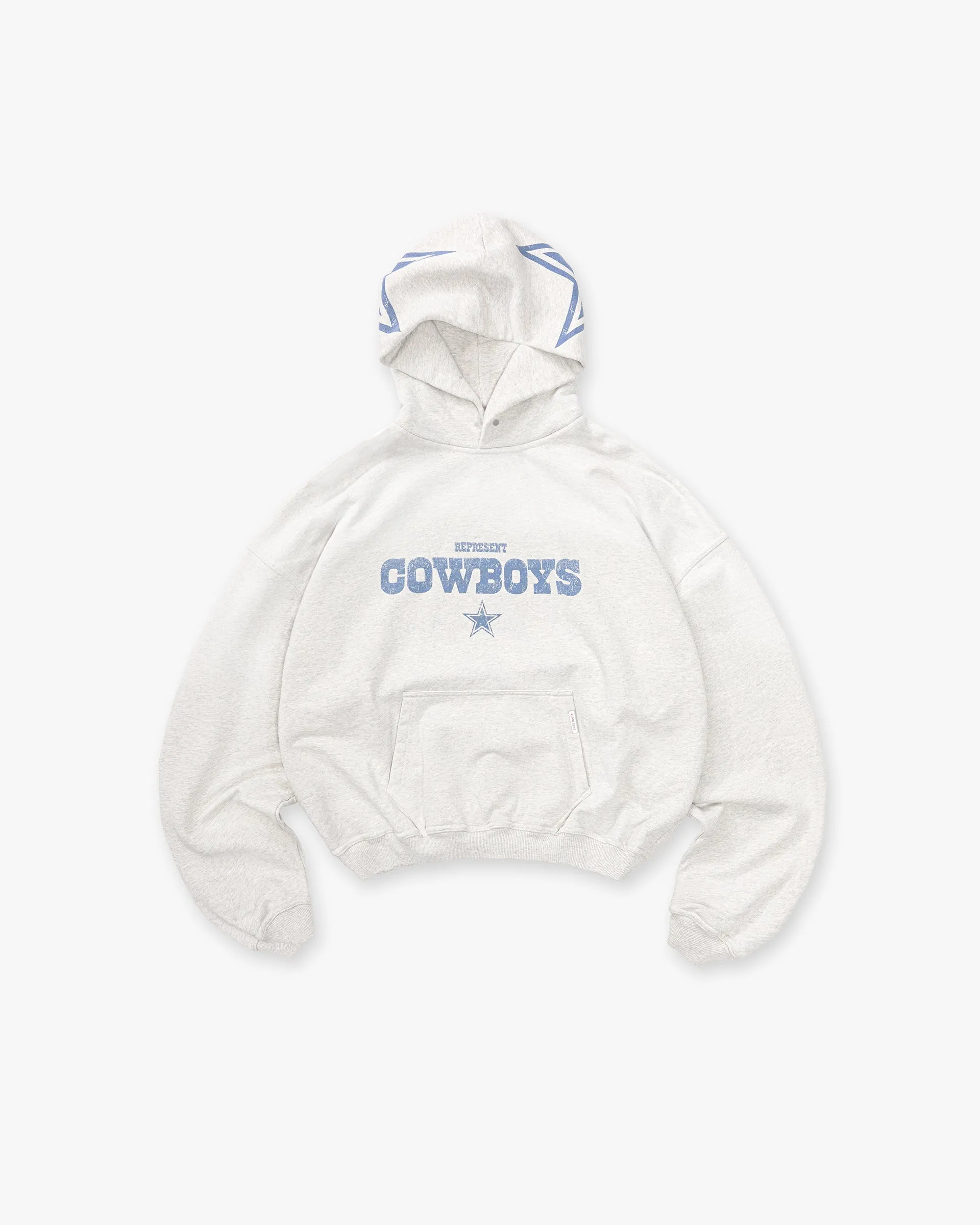 Dallas Cowboys x Represent Hoodie - Cream Marl sold by Represent