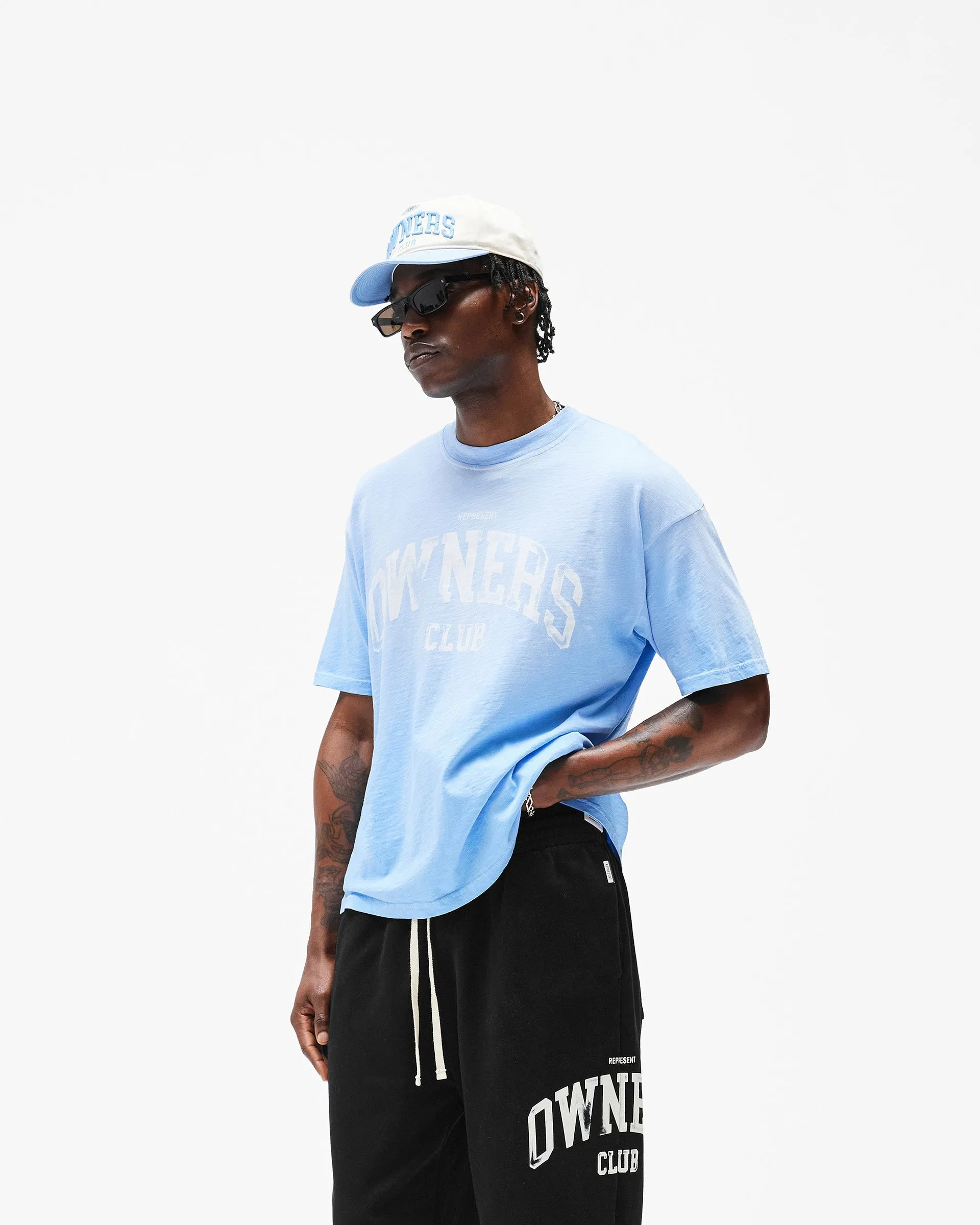 Represent Owners Club T-Shirt - Sky Blue sold by Represent product image thumbnail 4