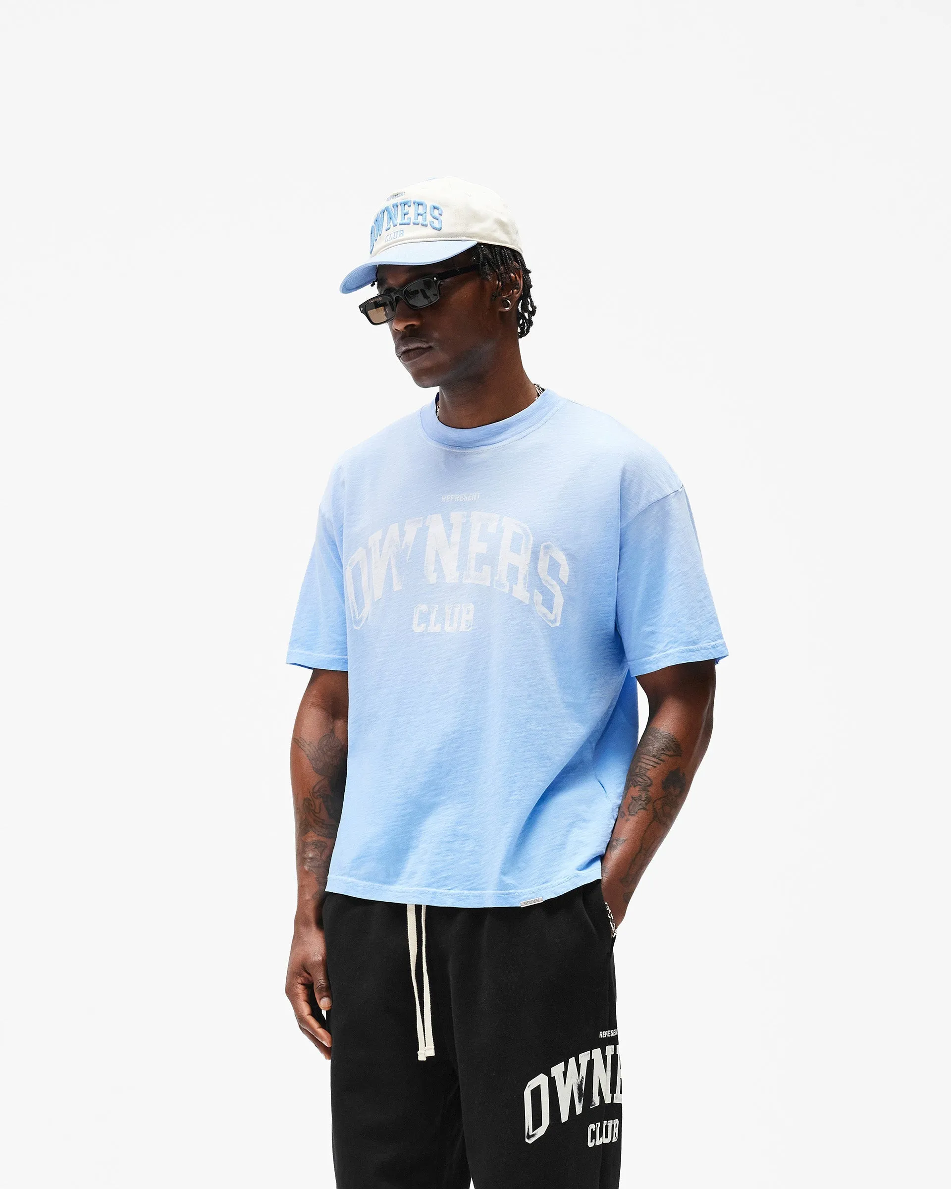 Represent Owners Club T-Shirt - Sky Blue sold by Represent product image thumbnail 5