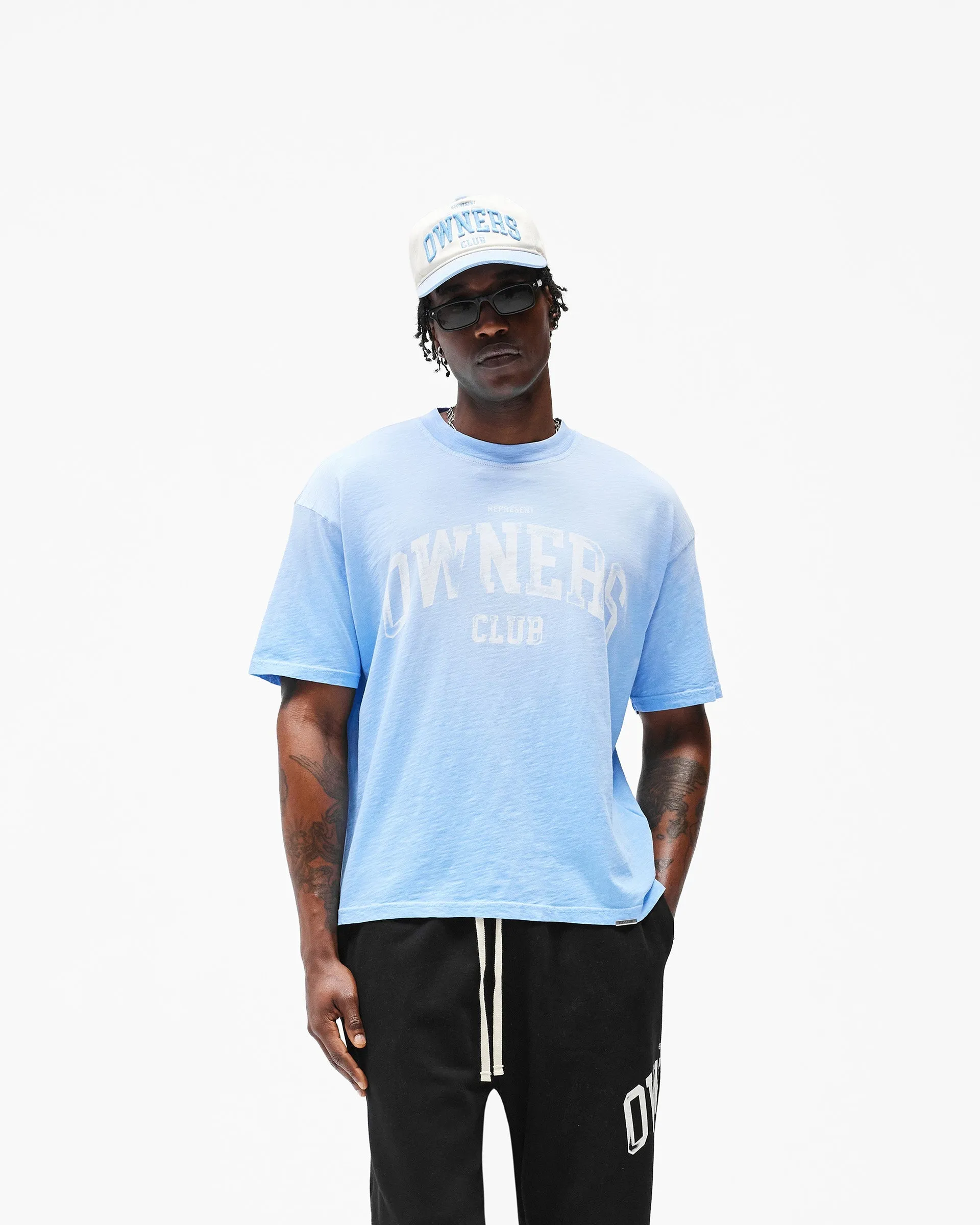 Represent Owners Club T-Shirt - Sky Blue sold by Represent product image thumbnail 3