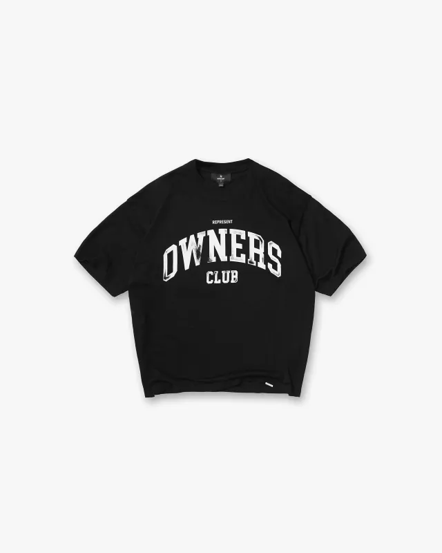 Represent Owners Club T-Shirt - Jet Black made by Represent