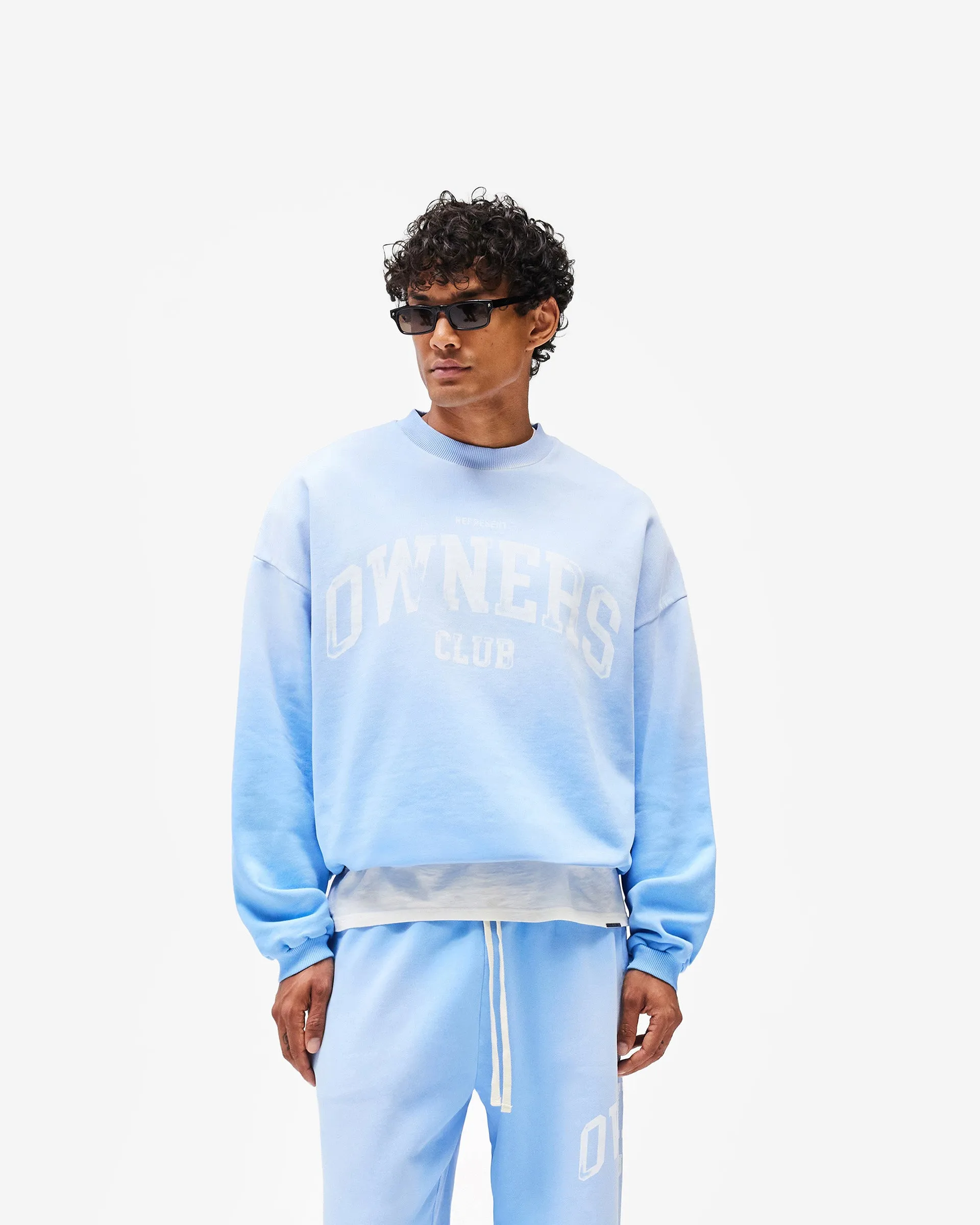 Represent Owners Club Sweater - Sky Blue sold by Represent product image thumbnail 2