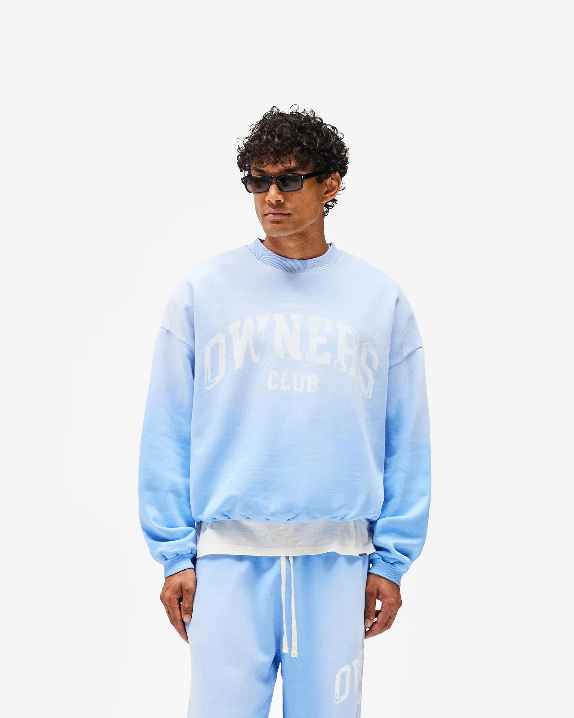 Represent Owners Club Sweater - Sky Blue sold by Represent product image thumbnail 3