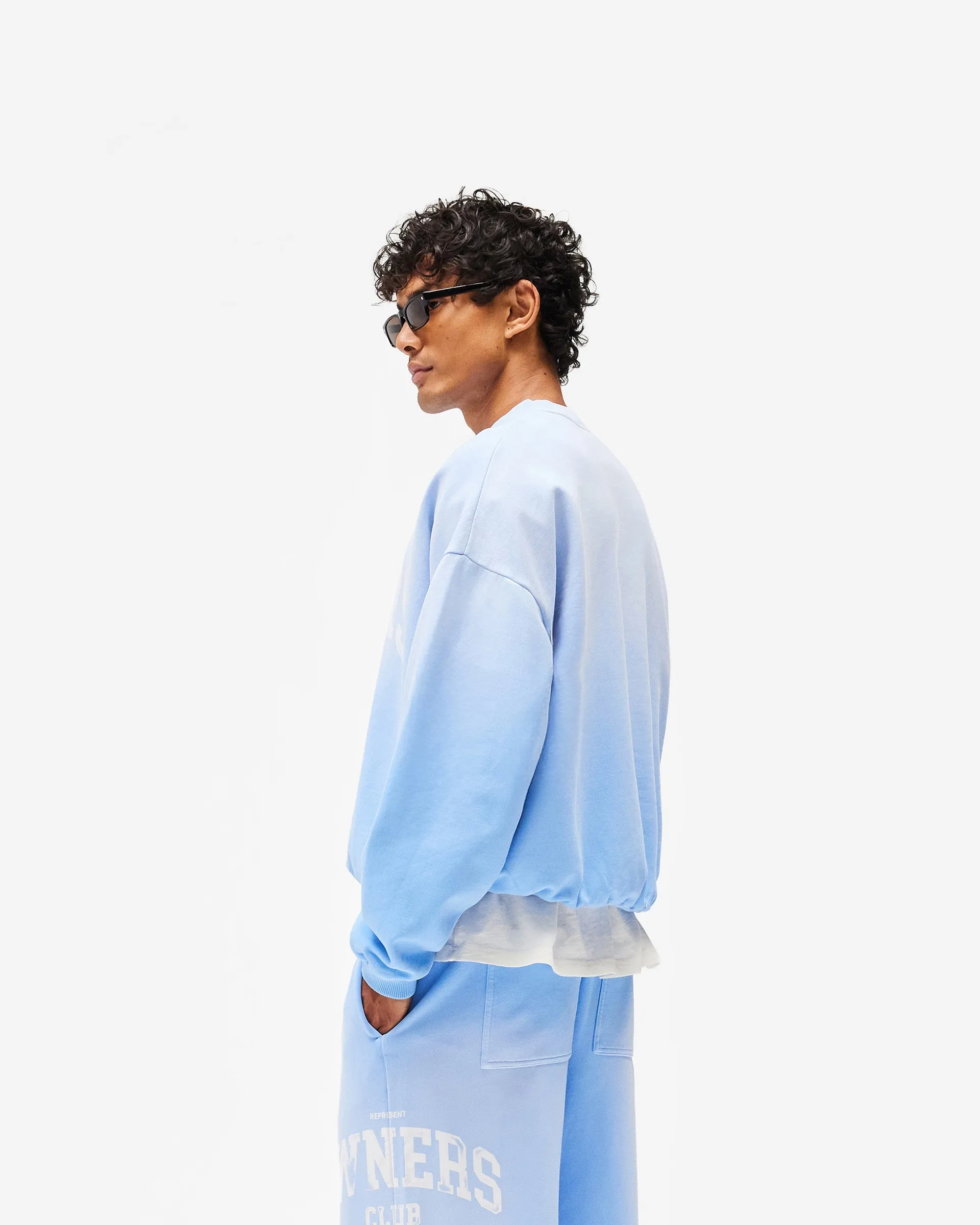 Represent Owners Club Sweater - Sky Blue sold by Represent product image thumbnail 4