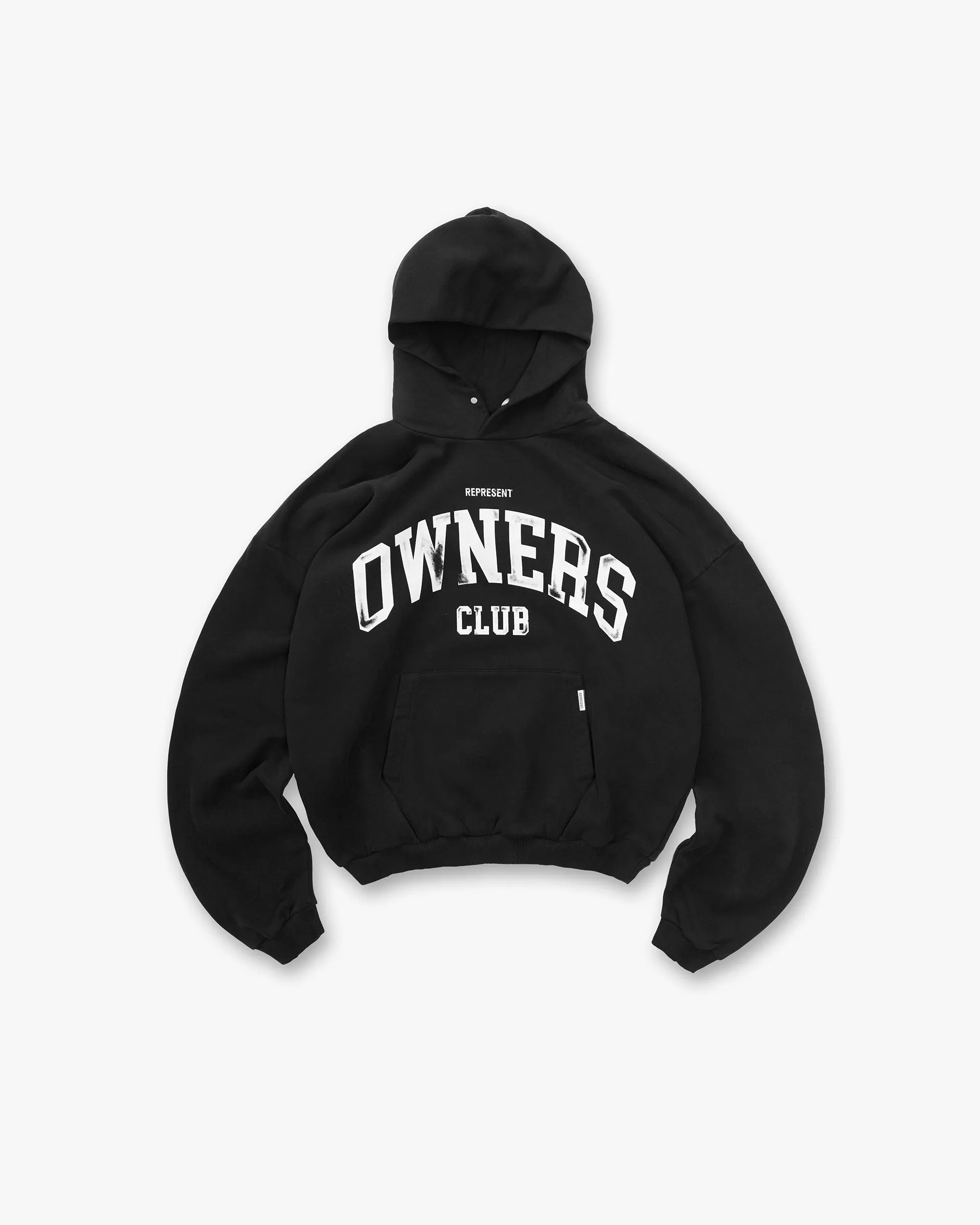 Represent Owners Club Hoodie - Jet Black sold by Represent