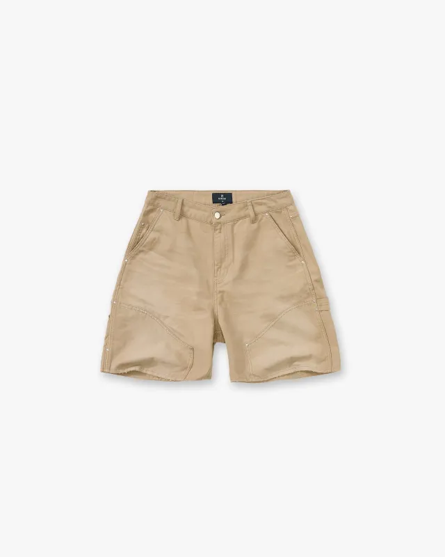 Carpenter Short - Beige made by Represent