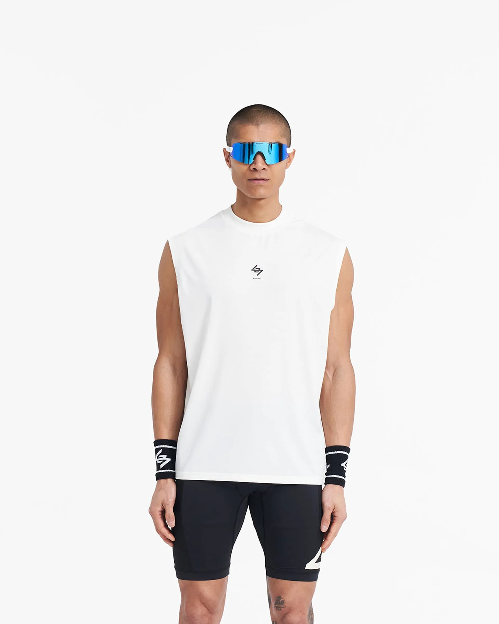 247 Oversized Tank - Flat White sold by Represent product image thumbnail 3