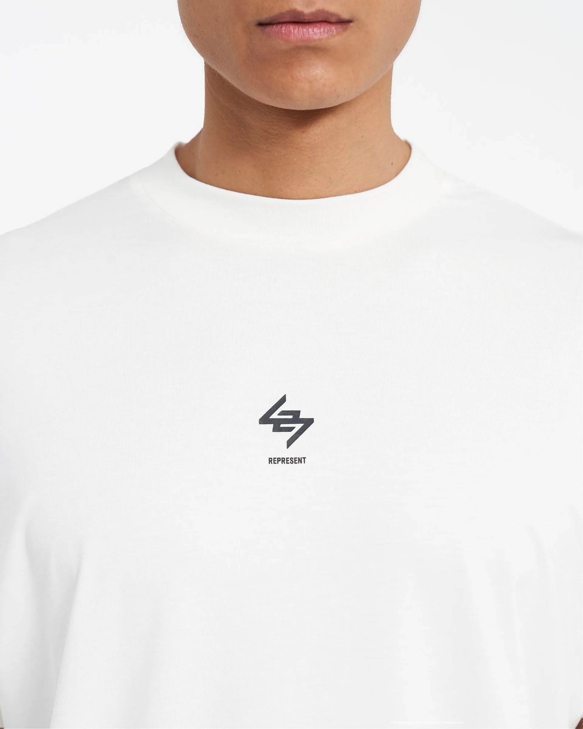 247 Oversized T-Shirt - Flat White sold by Represent product image thumbnail 5