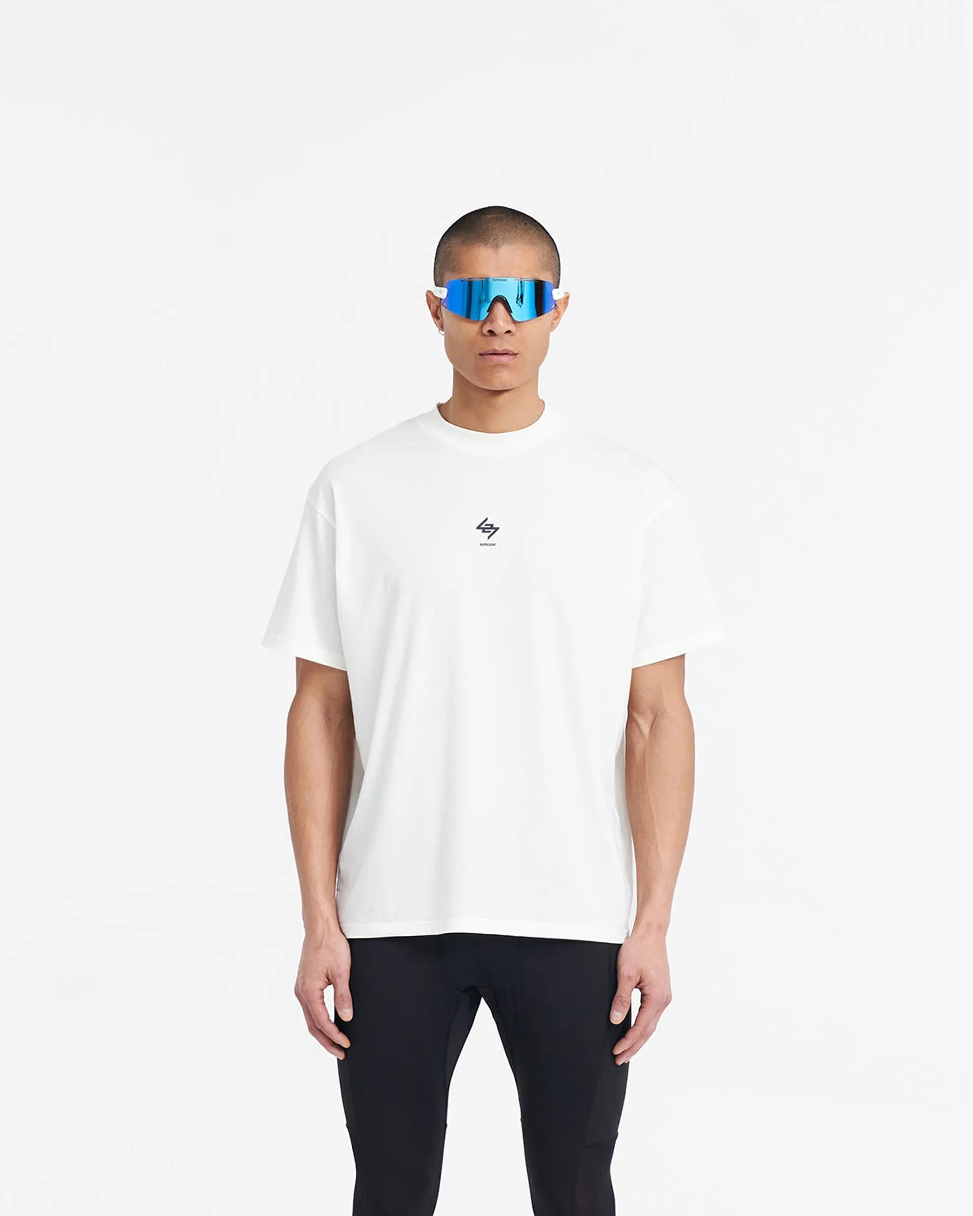 247 Oversized T-Shirt - Flat White sold by Represent product image thumbnail 3
